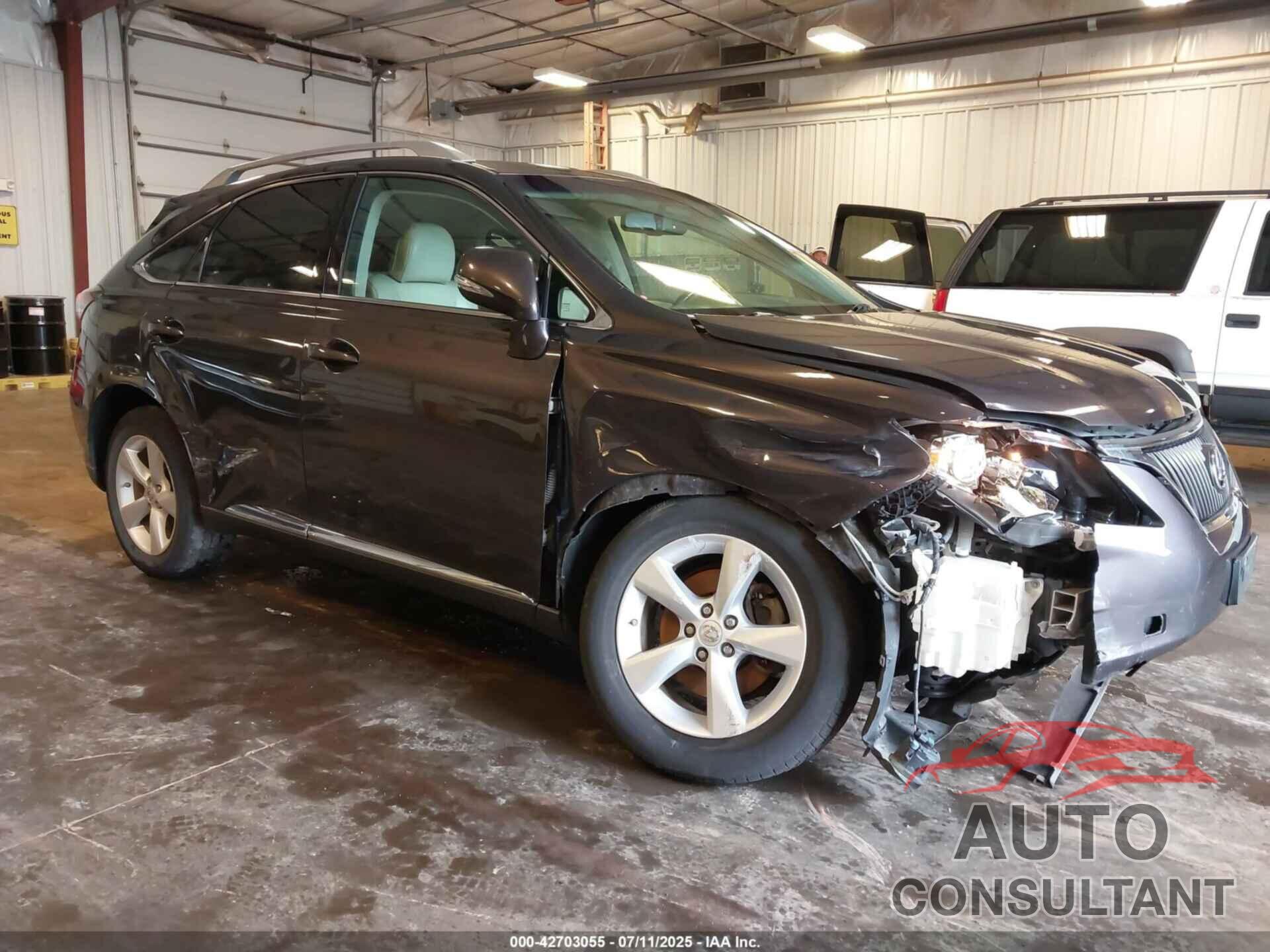 LEXUS RX 350 2010 - 2T2BK1BA4AC012296