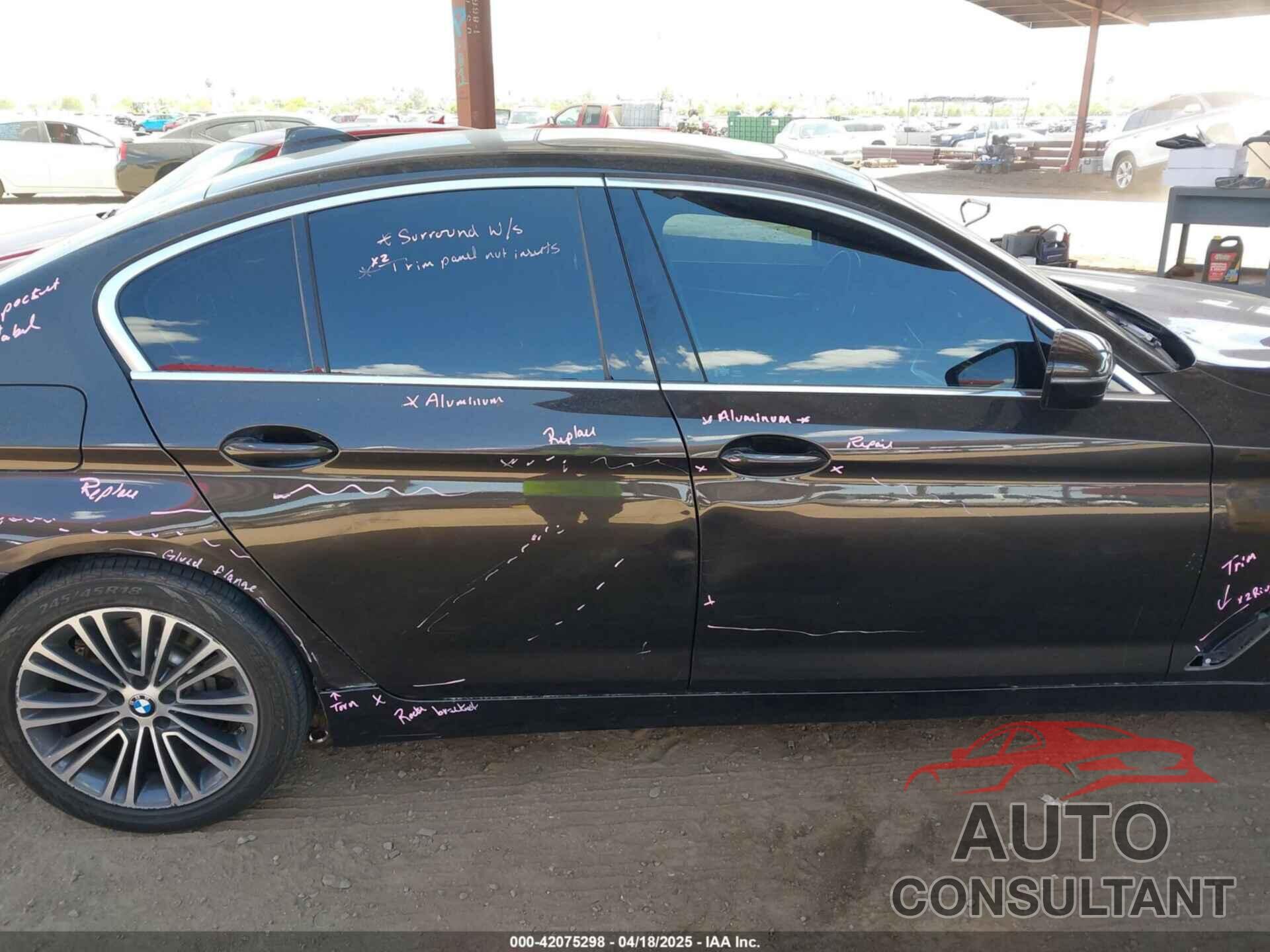 BMW 530I 2019 - WBAJA5C52KWW20562