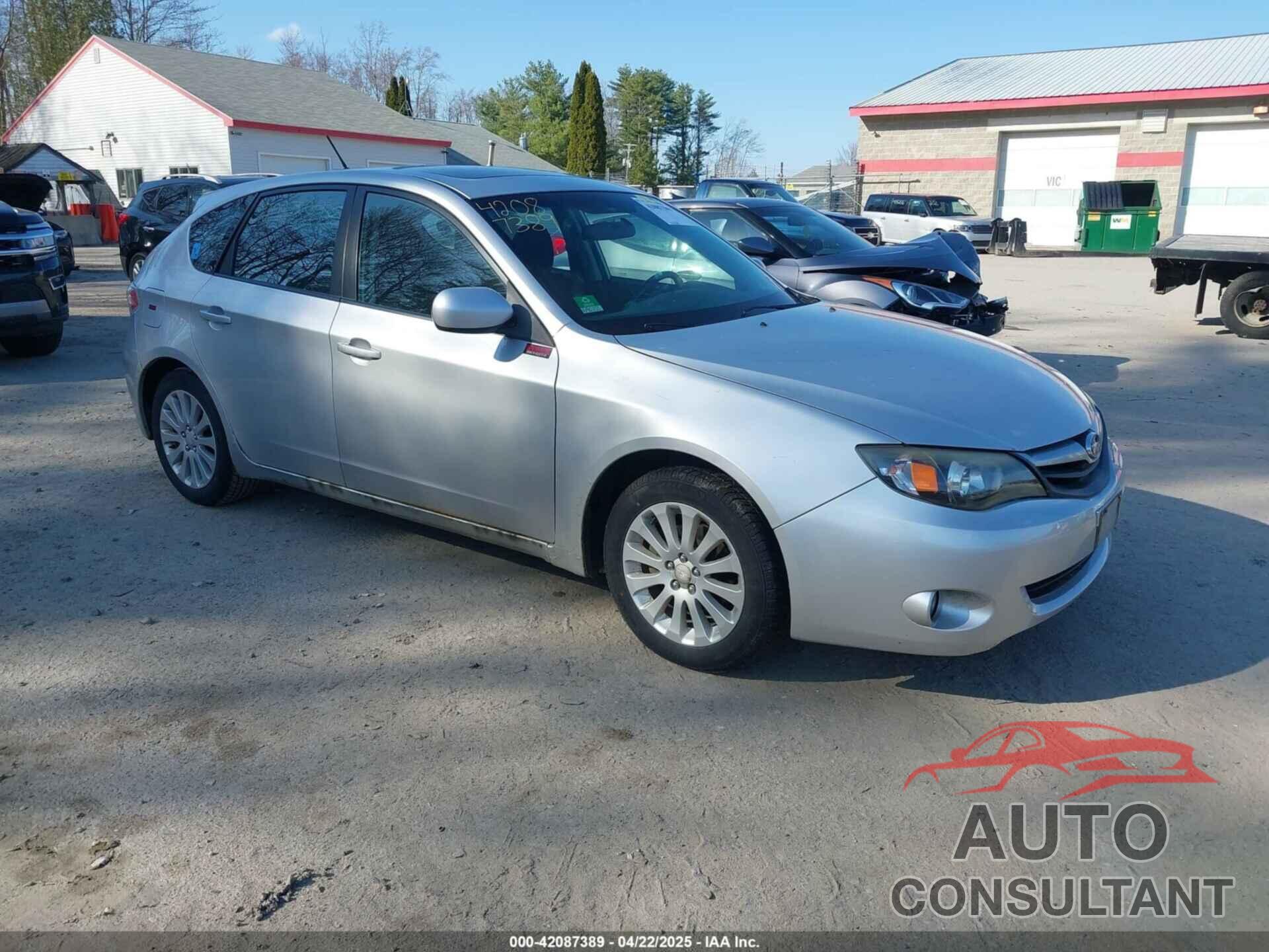 SUBARU IMPREZA 2011 - JF1GH6B65BH812559