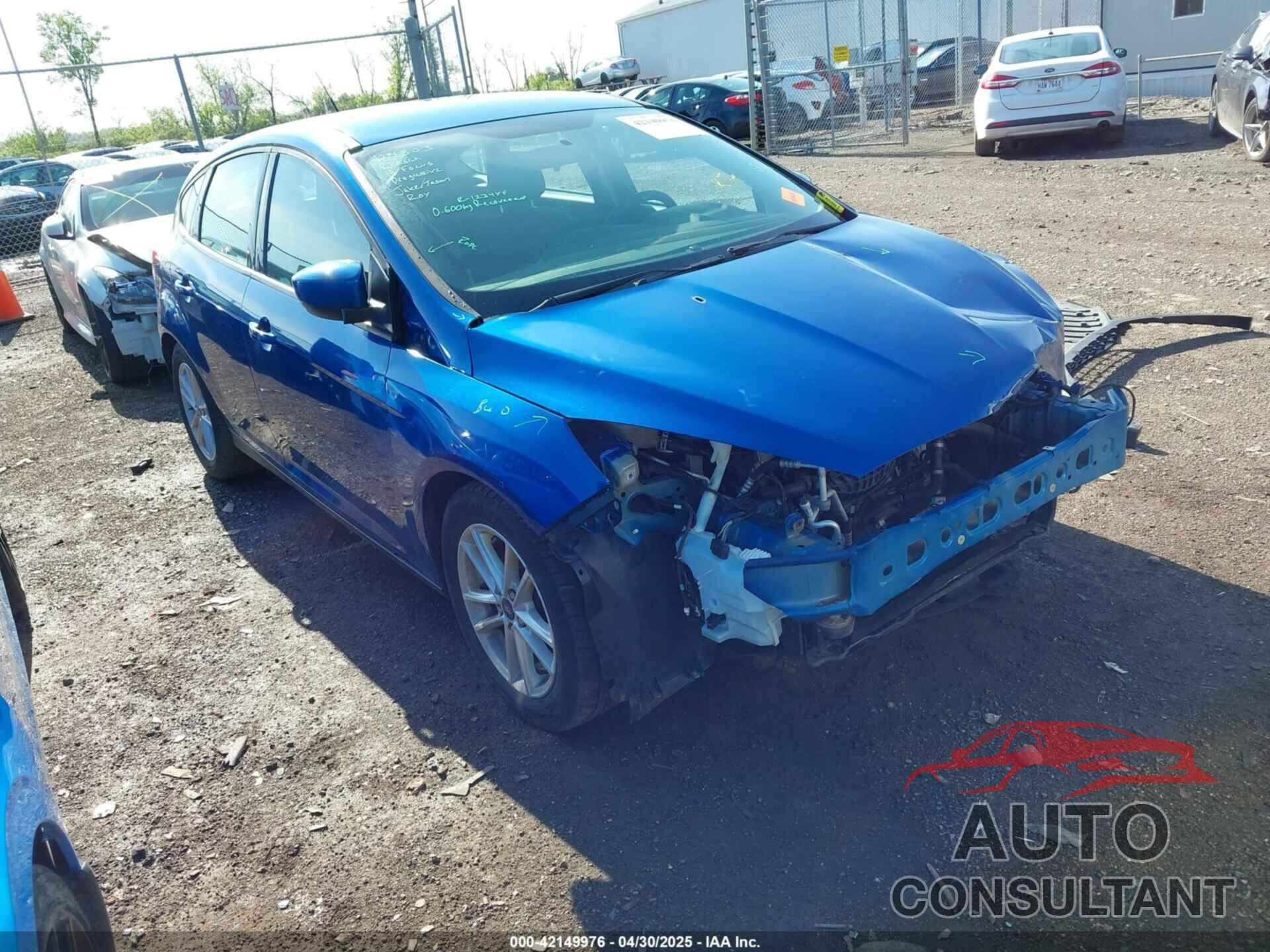 FORD FOCUS 2018 - 1FADP3K26JL276685