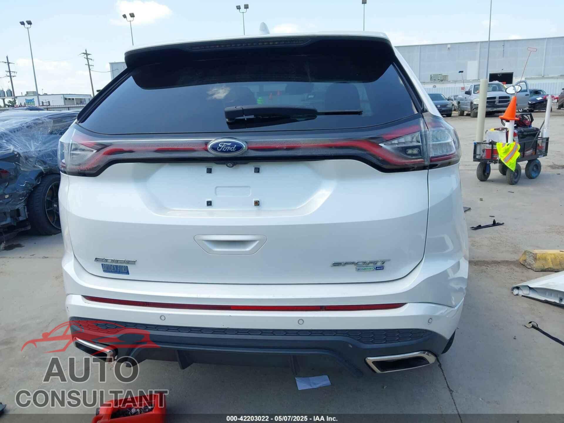 FORD EDGE 2015 - 2FMTK4AP5FBB65104