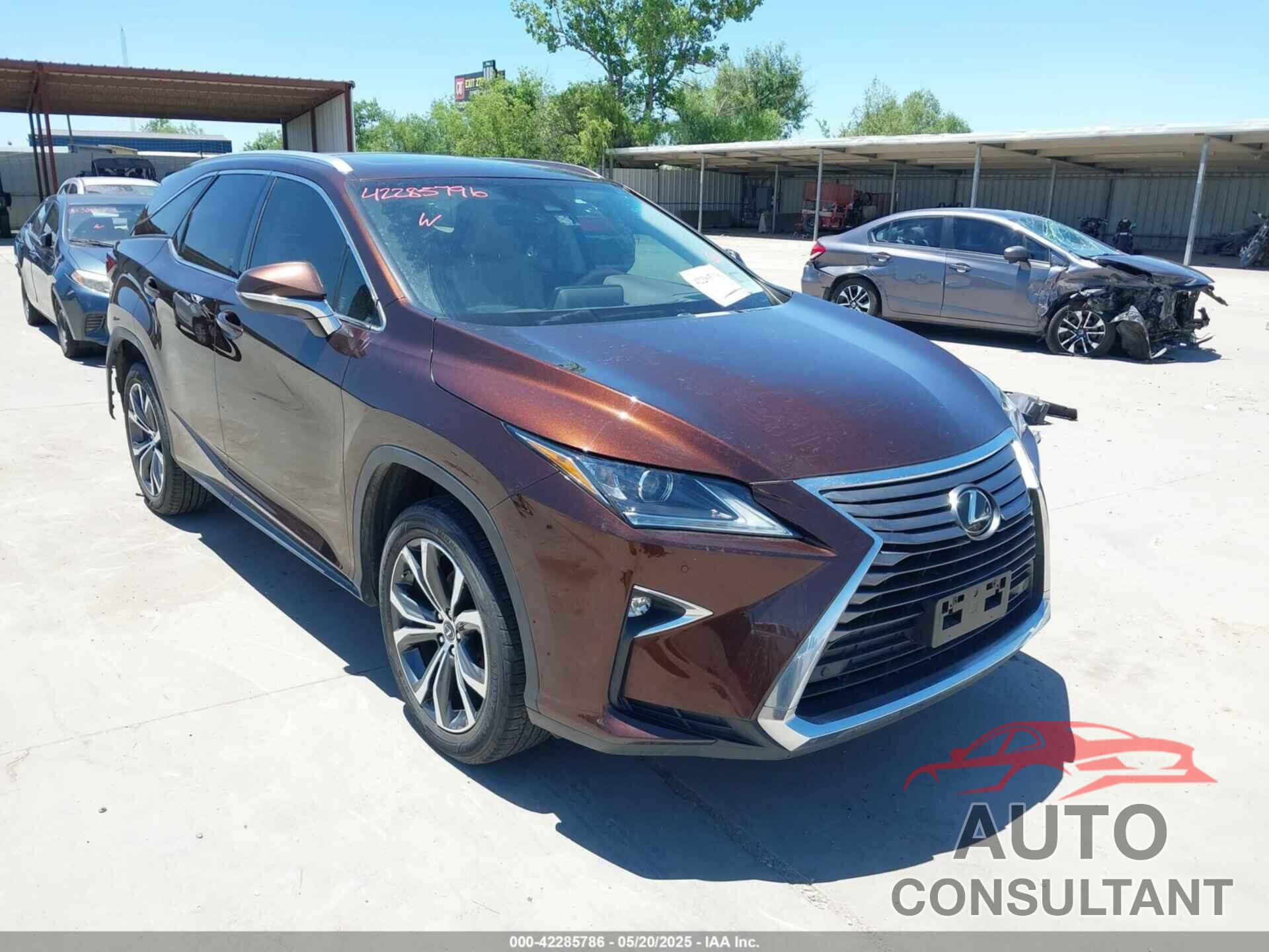 LEXUS RX 350L 2018 - JTJGZKCA6J2001032