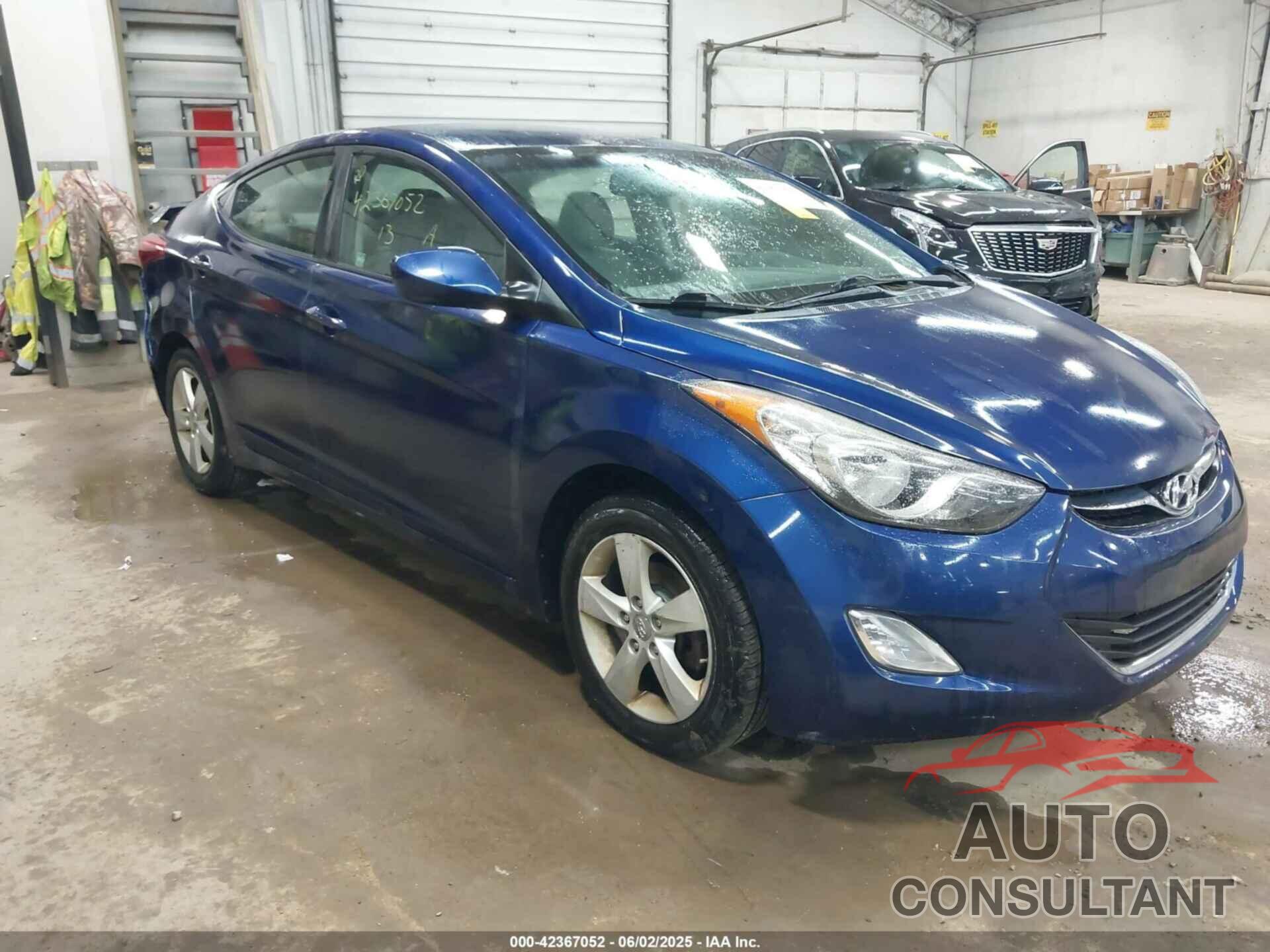 HYUNDAI ELANTRA 2013 - KMHDH4AEXDU577348