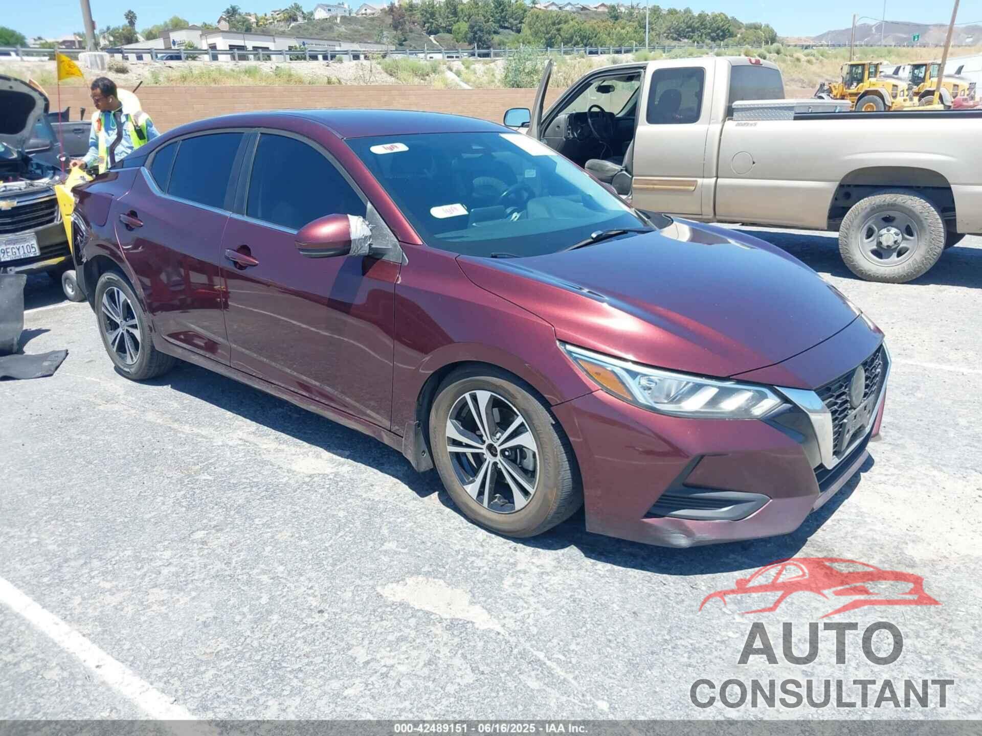 NISSAN SENTRA 2020 - 3N1AB8CV4LY236961
