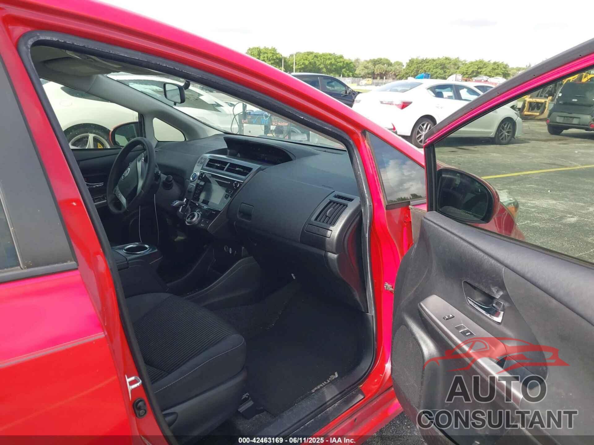 TOYOTA PRIUS V 2016 - JTDZN3EU2GJ052093