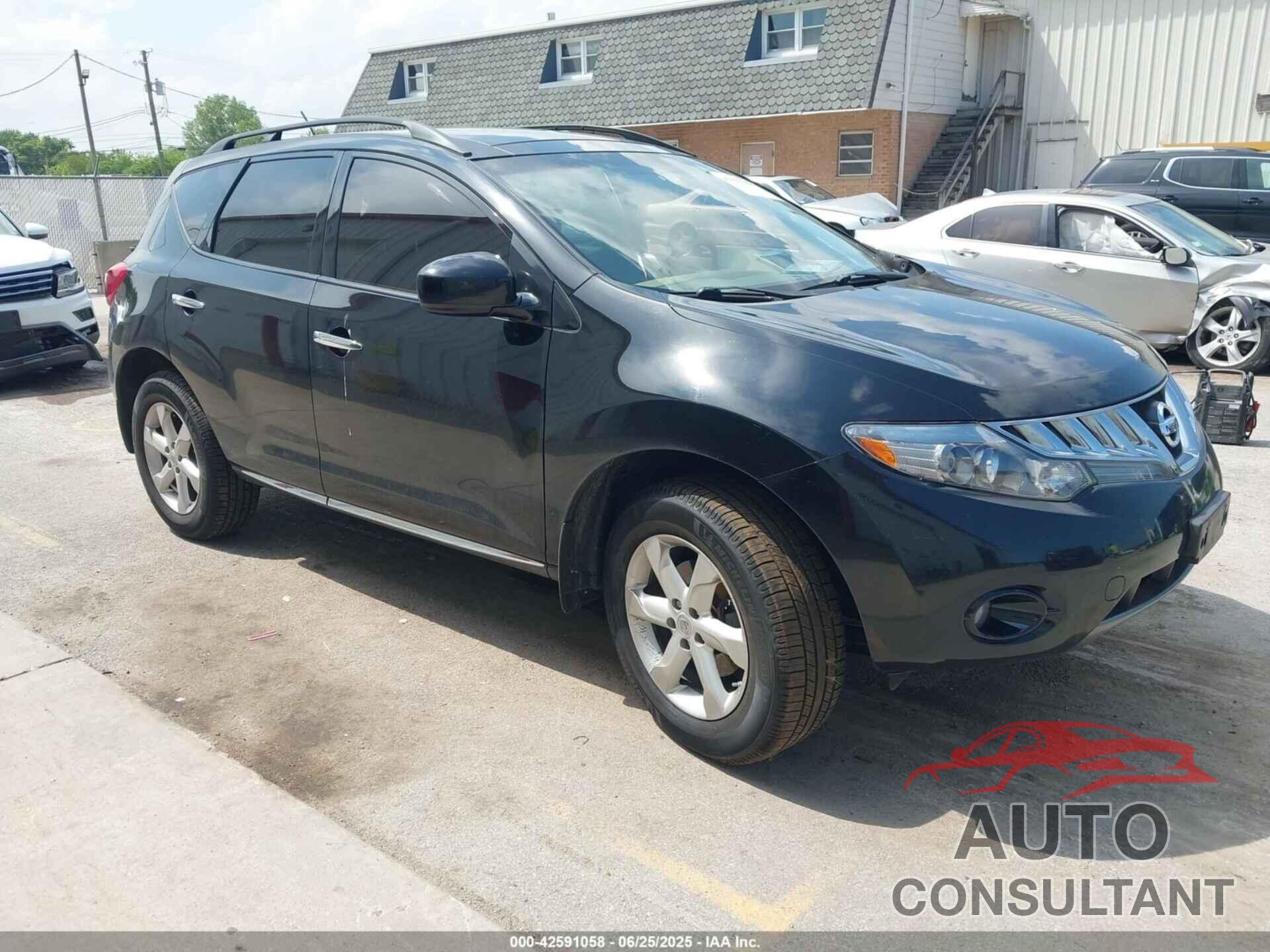 NISSAN MURANO 2010 - JN8AZ1MW4AW112902