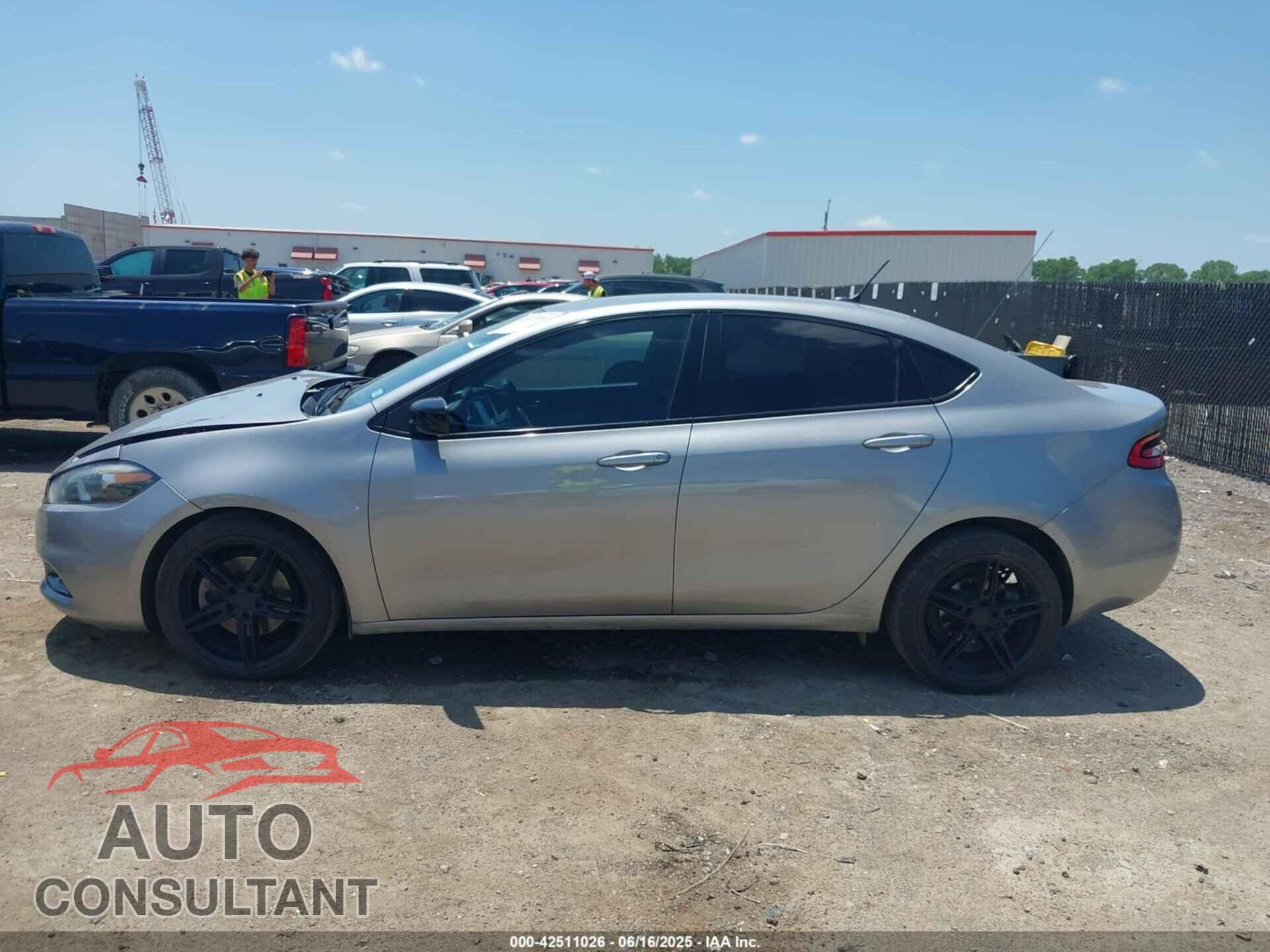 DODGE DART 2015 - 1C3CDFBB5FD301470