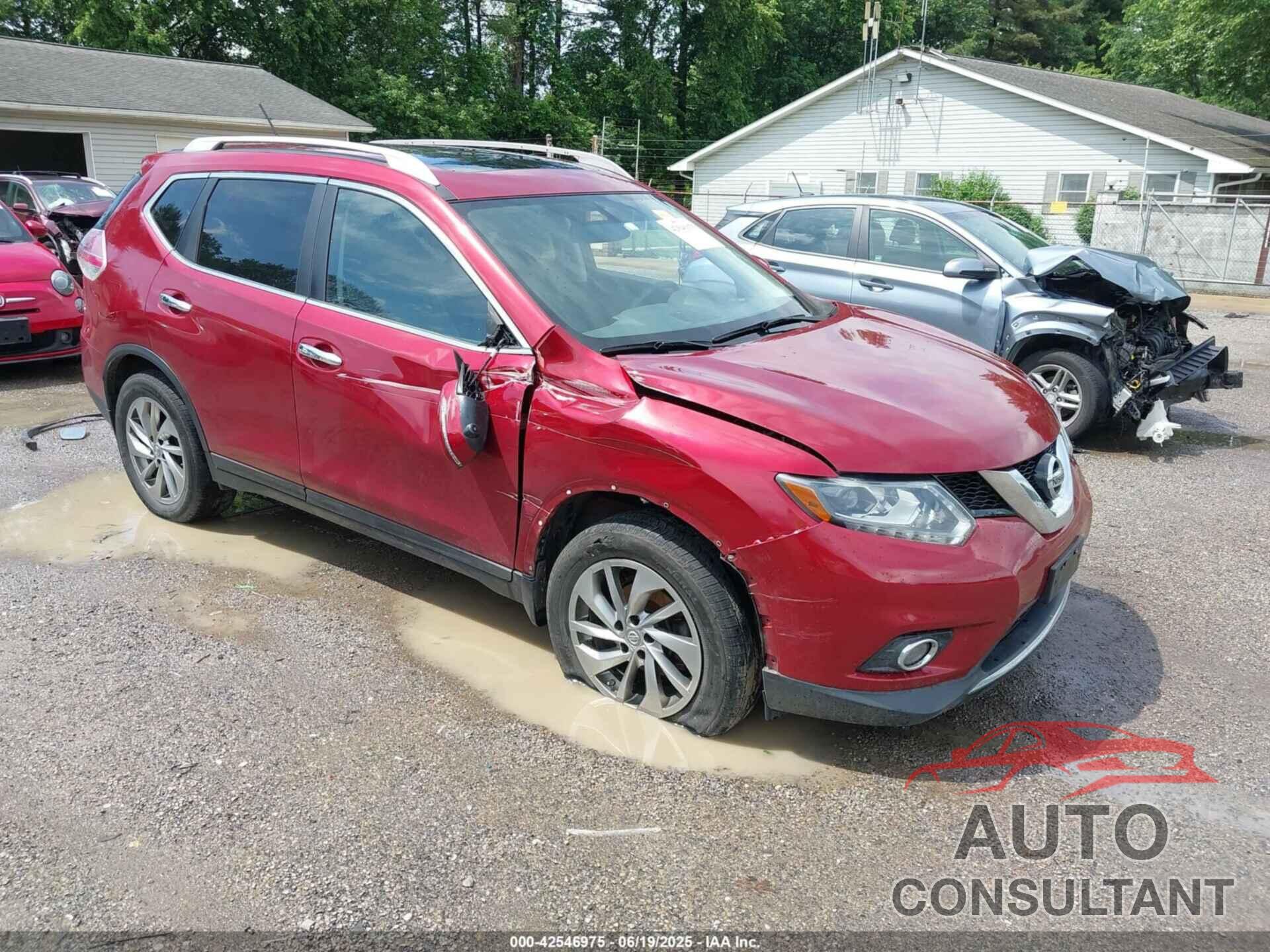 NISSAN ROGUE 2015 - 5N1AT2MV2FC778347