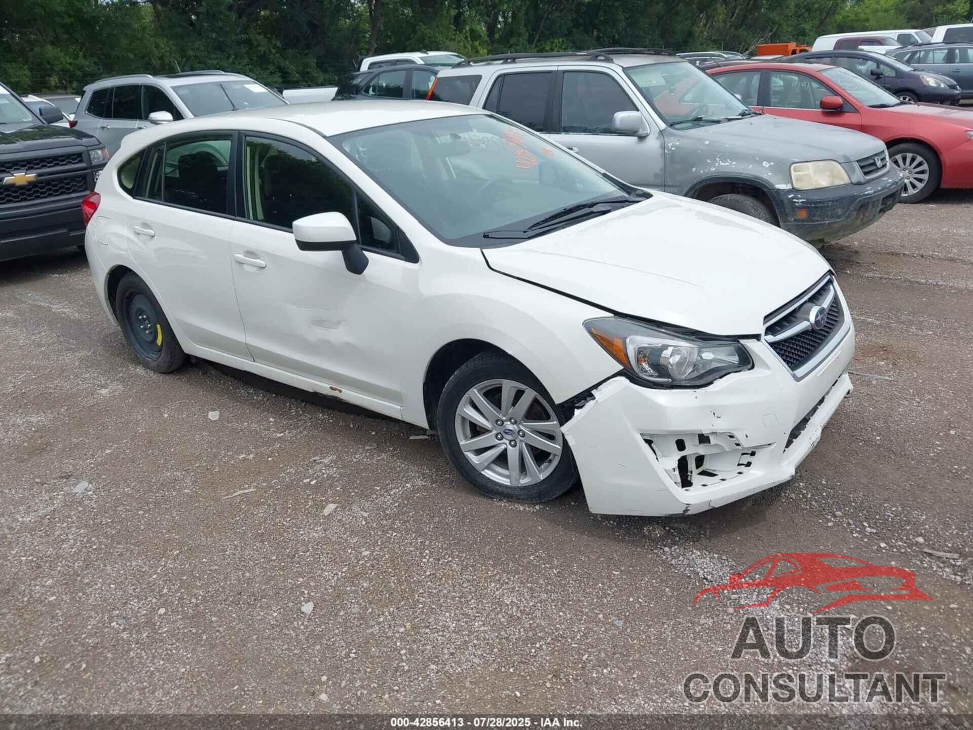 SUBARU IMPREZA 2016 - JF1GPAB66G8350073