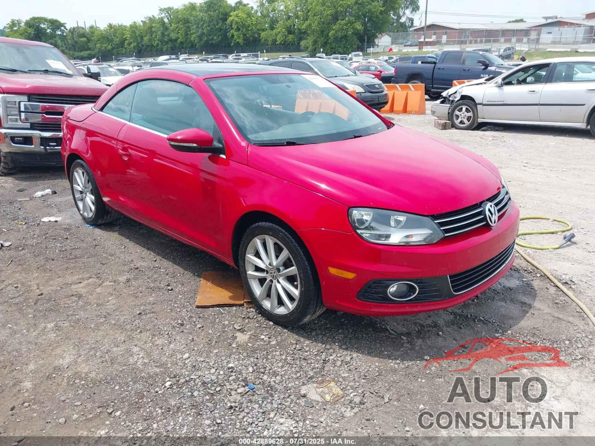 VOLKSWAGEN EOS 2012 - WVWBW7AH5CV009157