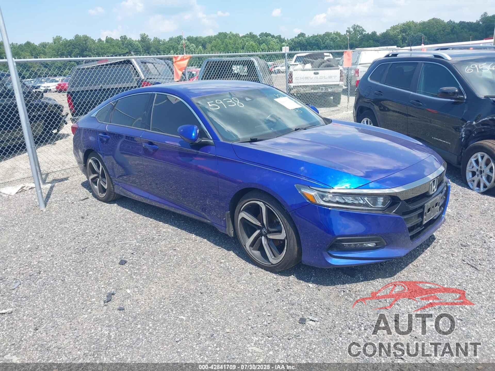 HONDA ACCORD 2019 - 1HGCV1F33KA045938