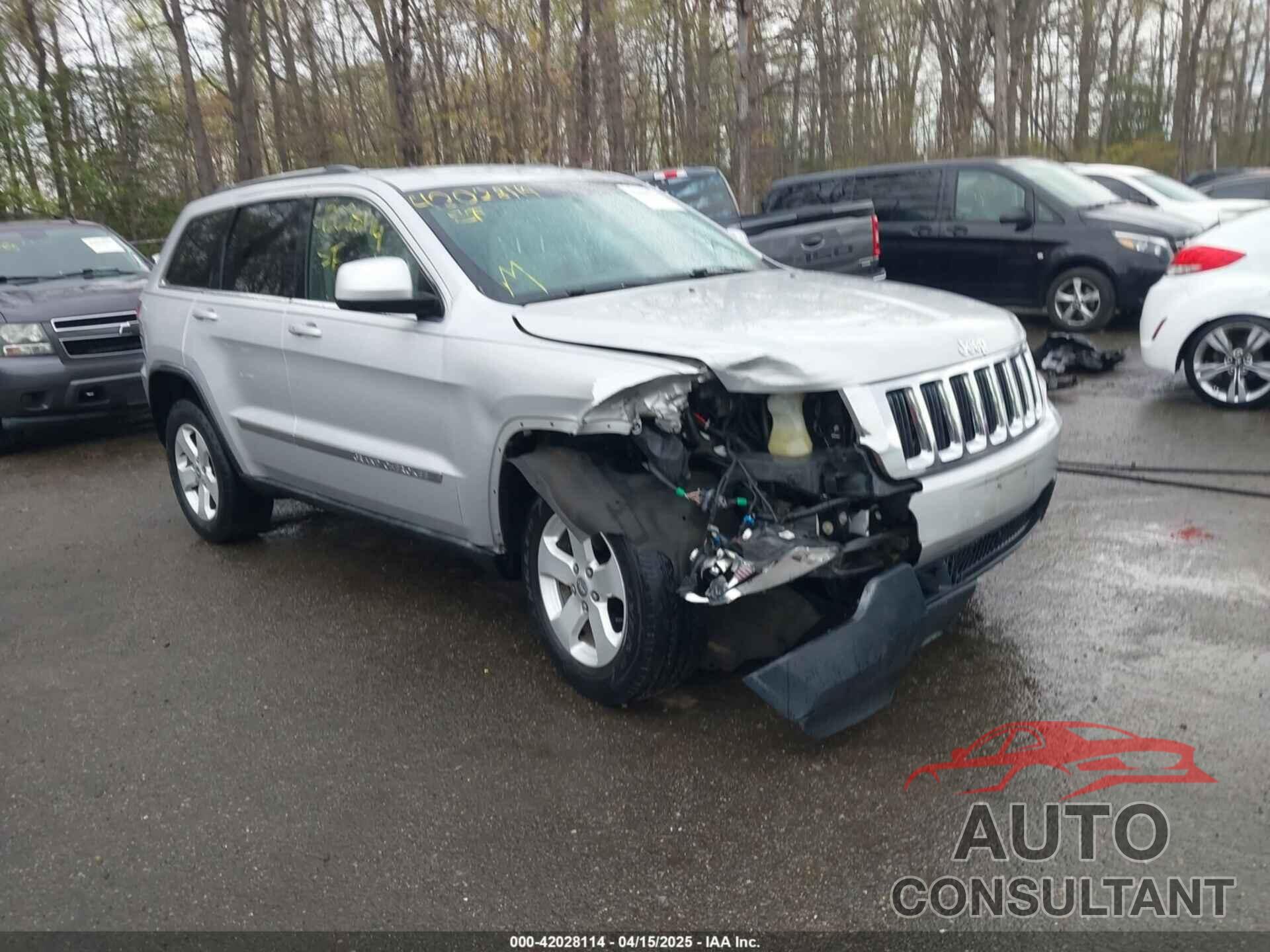JEEP GRAND CHEROKEE 2012 - 1C4RJFAGXCC141499