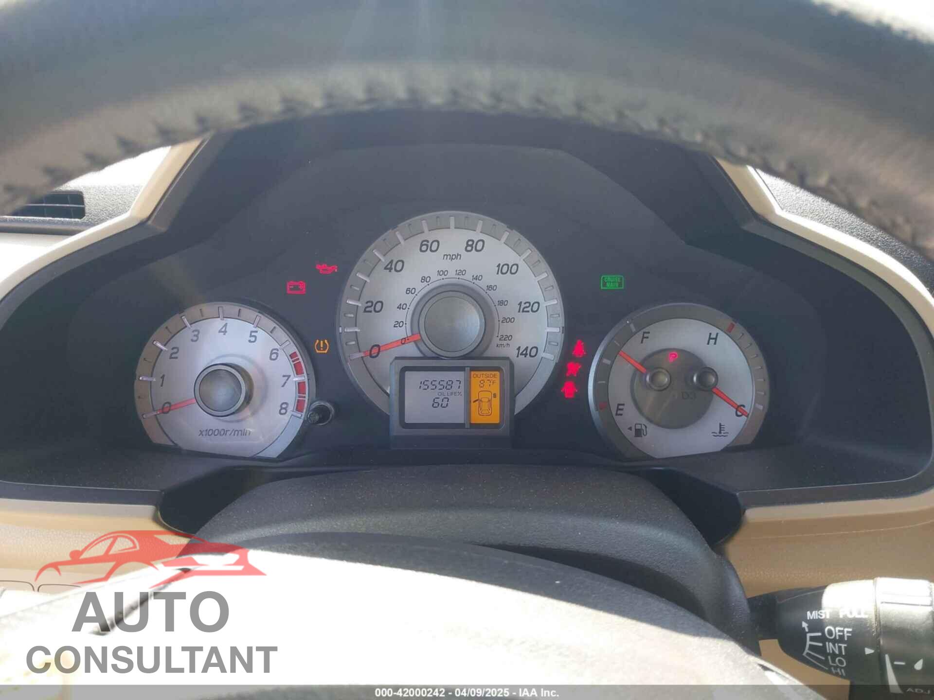 HONDA PILOT 2013 - 5FNYF3H53DB019202