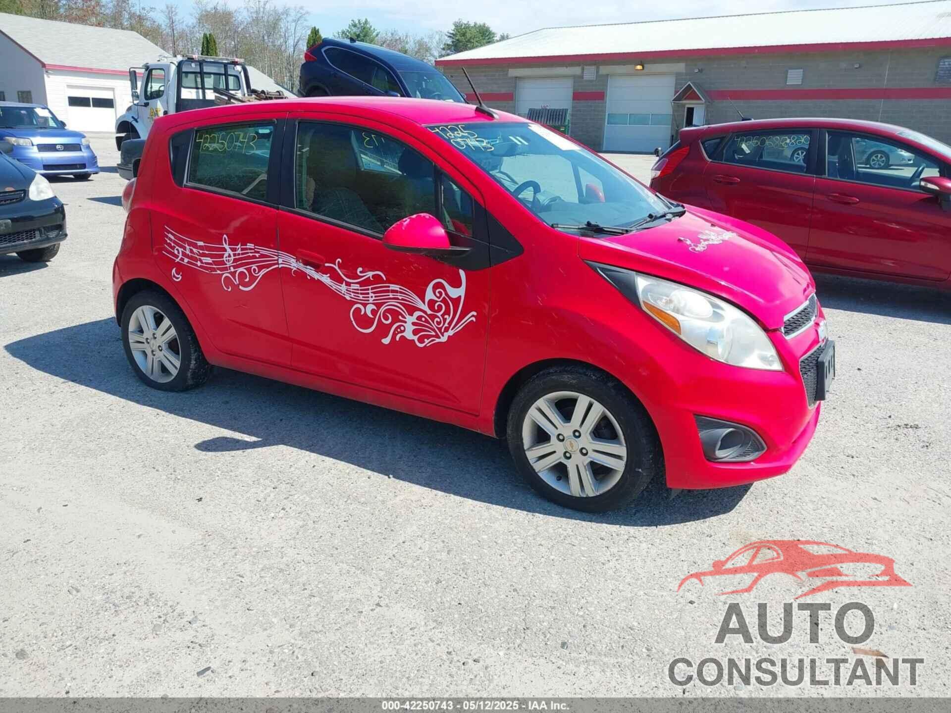 CHEVROLET SPARK 2013 - KL8CD6S9XDC507372