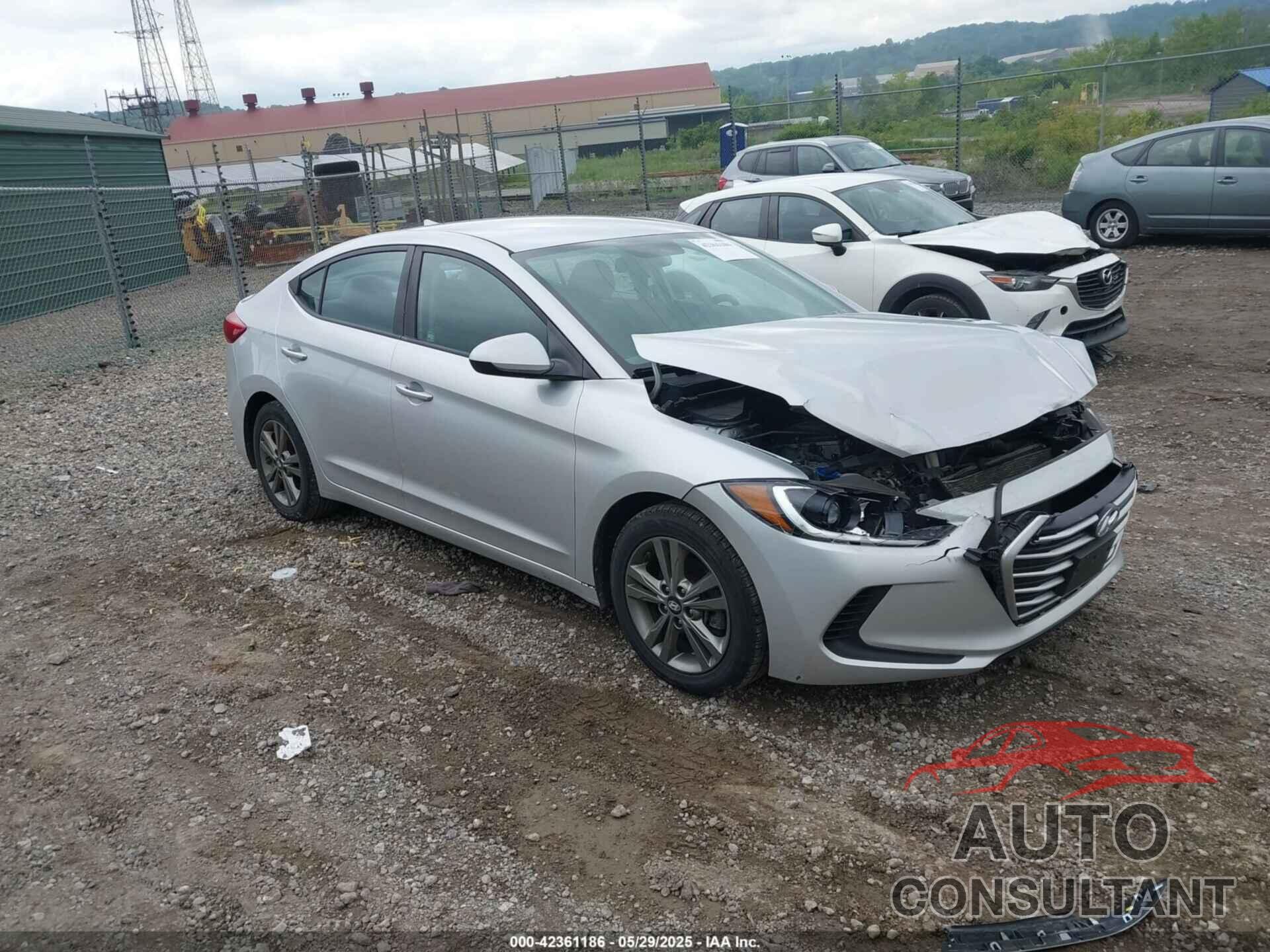 HYUNDAI ELANTRA 2018 - 5NPD84LF1JH298077