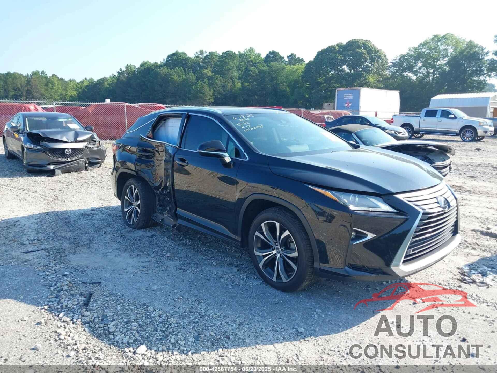 LEXUS RX 350 2019 - 2T2ZZMCA3KC120789