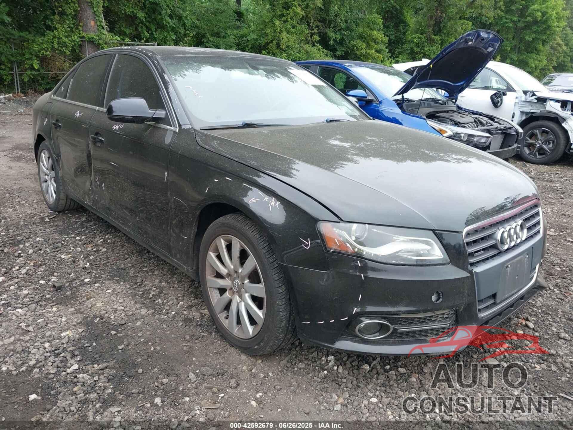 AUDI A4 2012 - WAUBFAFL6CA087414