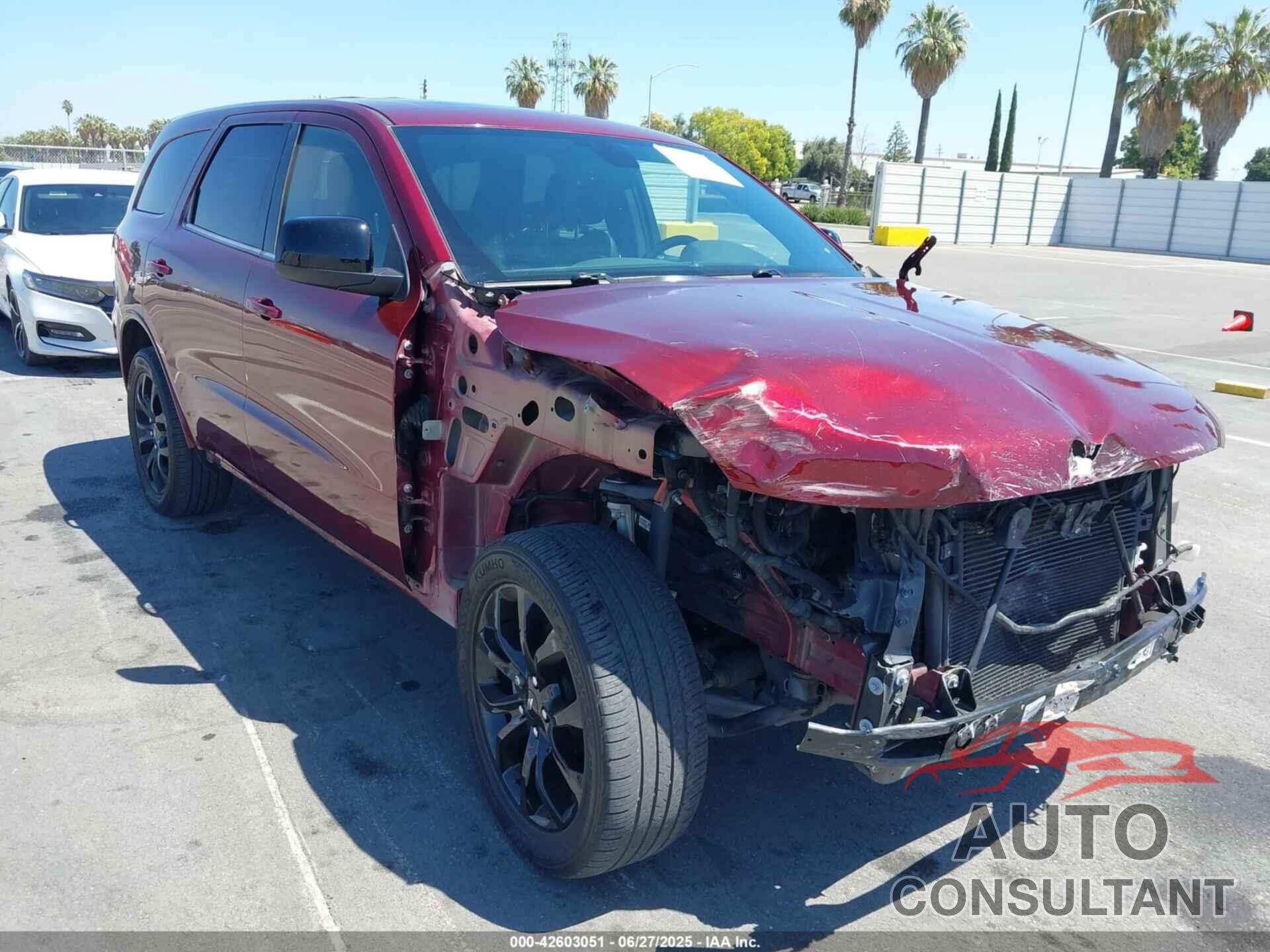 DODGE DURANGO 2019 - 1C4RDJDGXKC780938