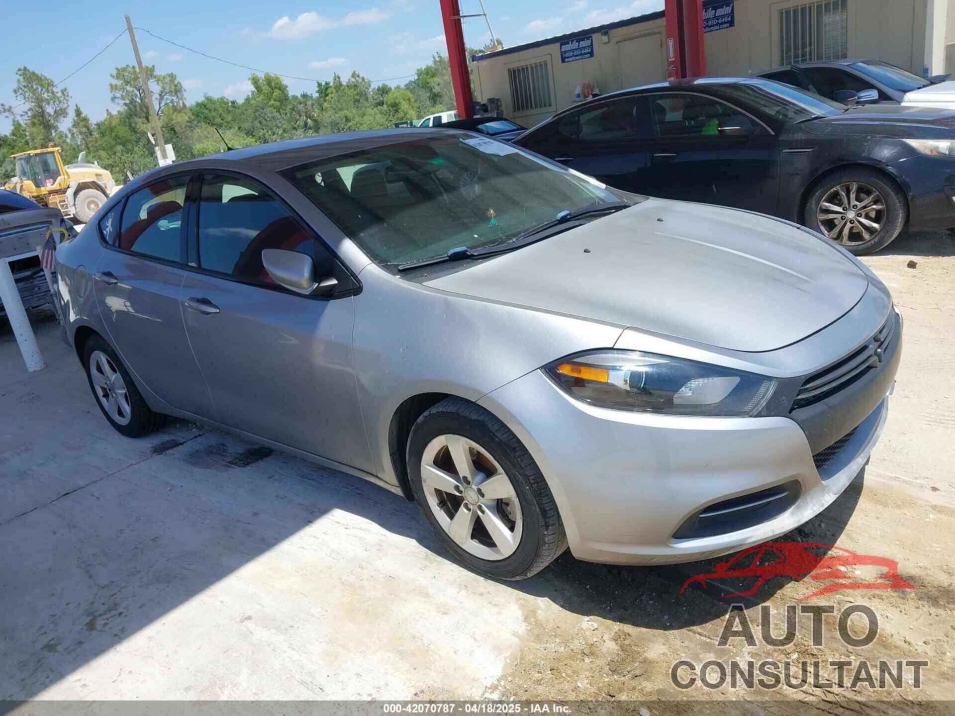 DODGE DART 2016 - 1C3CDFBA6GD591310