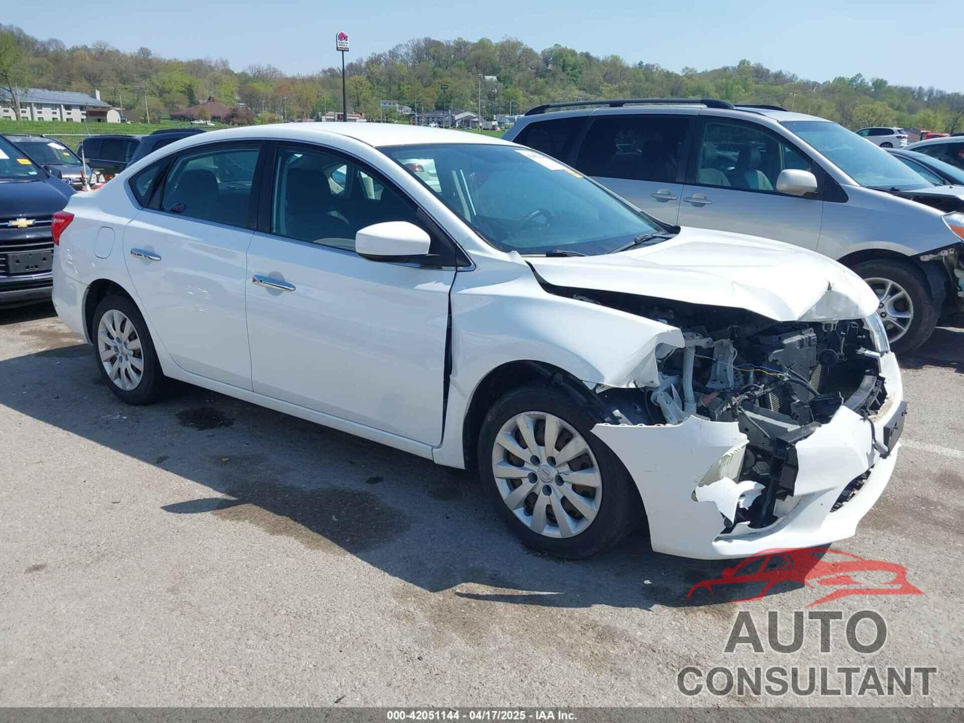 NISSAN SENTRA 2017 - 3N1AB7AP1HY345626