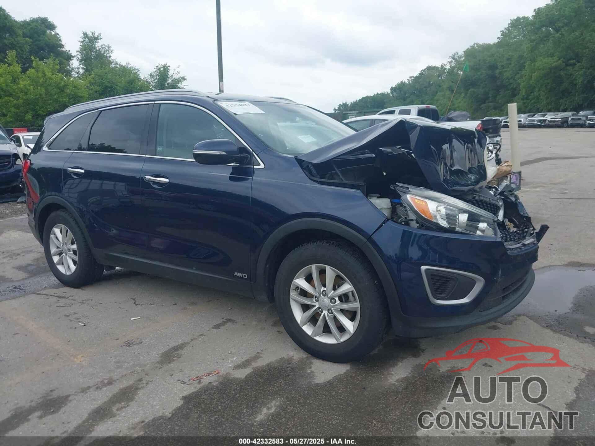 KIA SORENTO 2017 - 5XYPGDA33HG229224