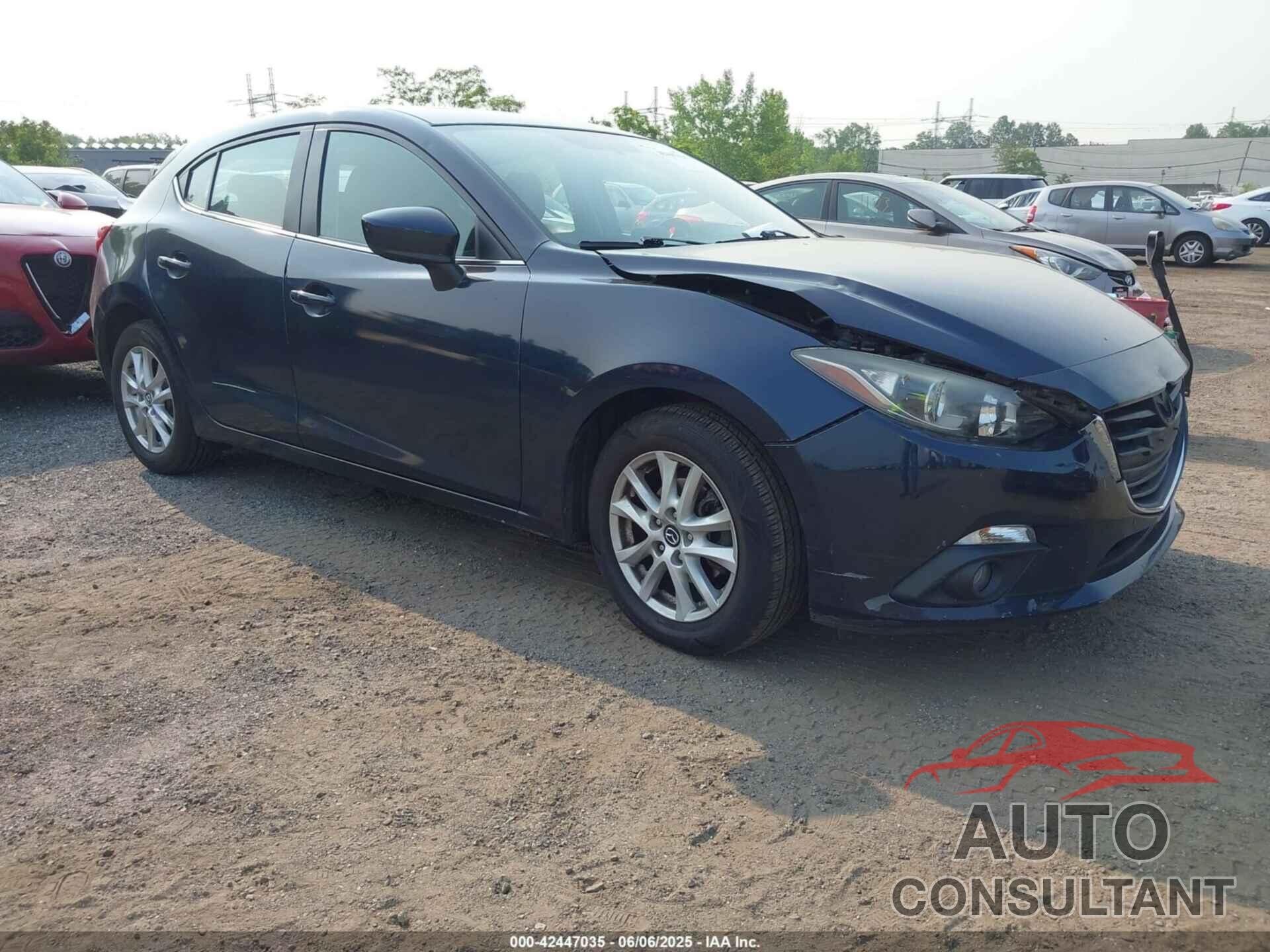 MAZDA MAZDA3 2015 - JM1BM1M74F1241864