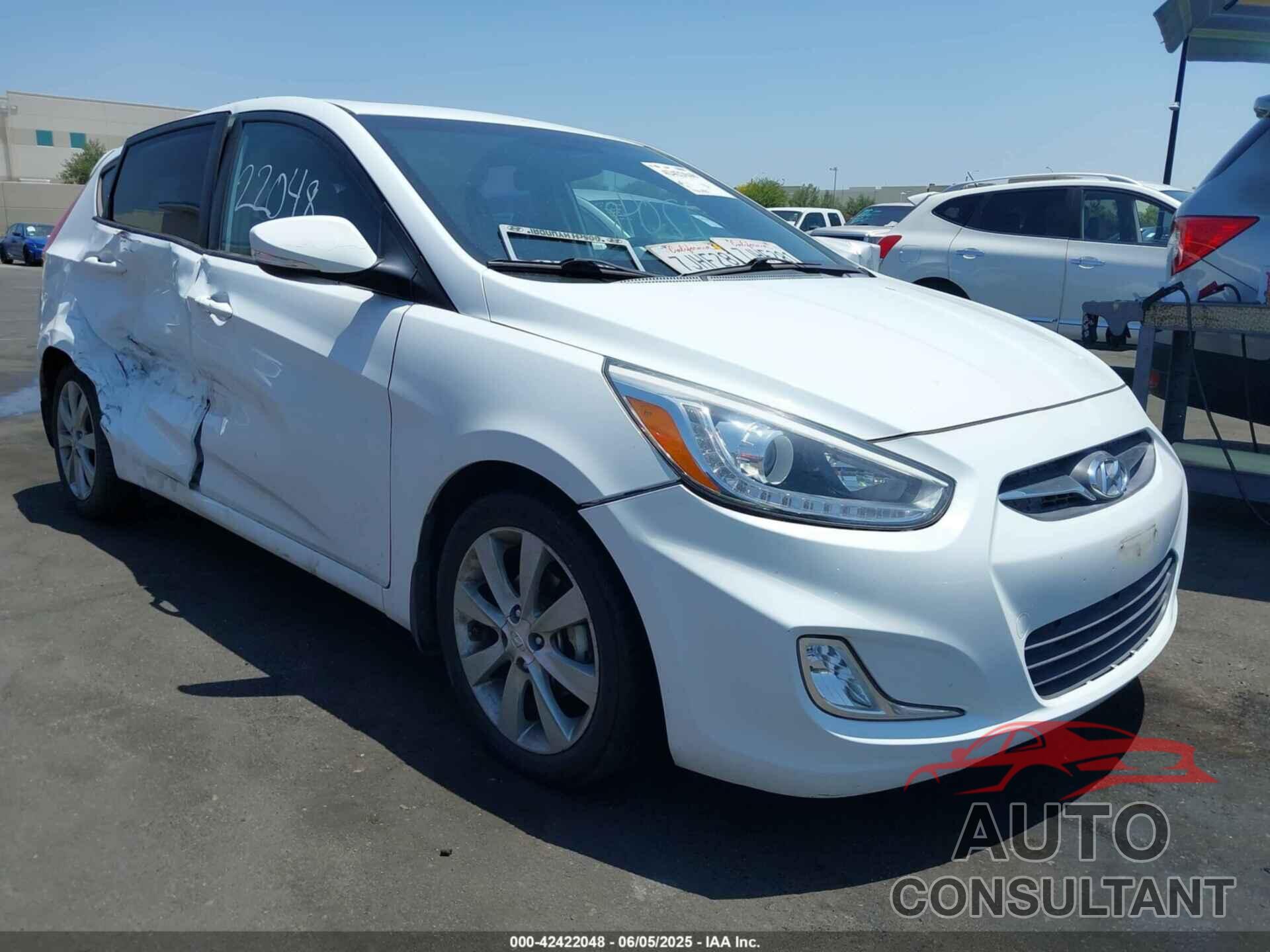 HYUNDAI ACCENT 2014 - KMHCU5AE7EU171347