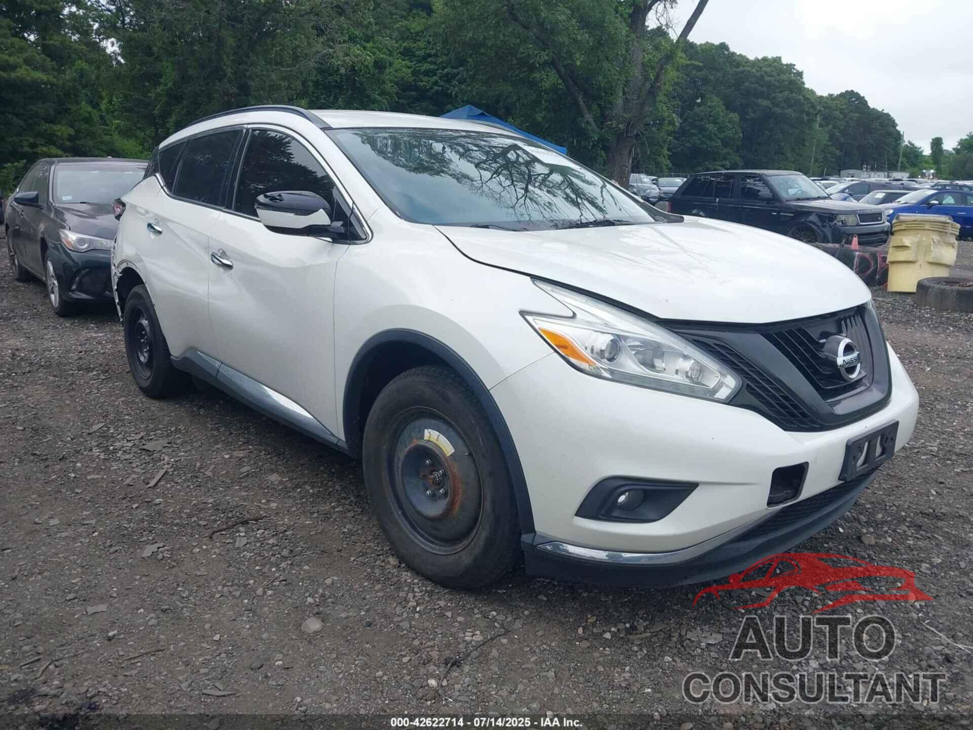 NISSAN MURANO 2017 - 5N1AZ2MH4HN198887