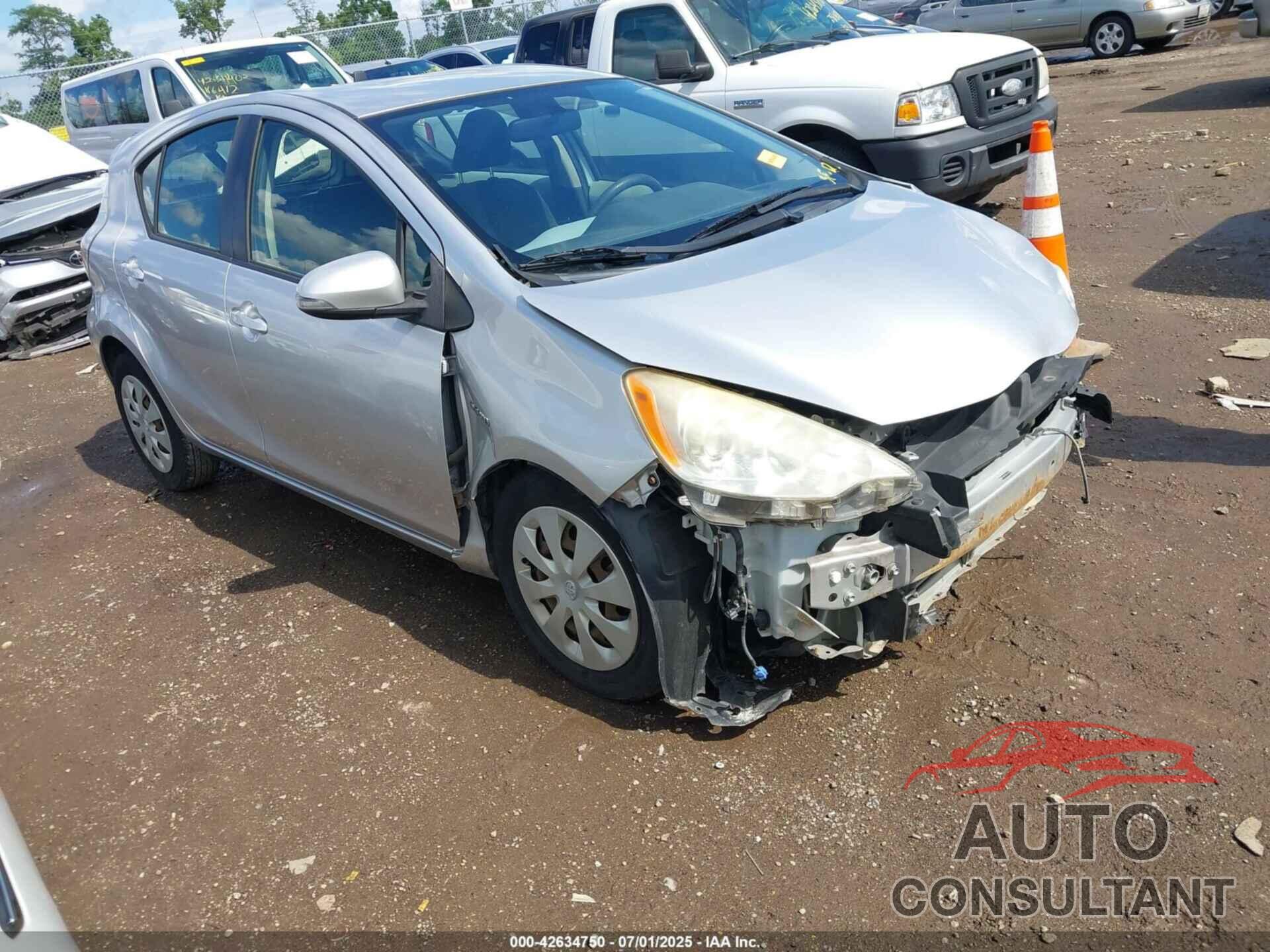TOYOTA PRIUS C 2012 - JTDKDTB34C1019994