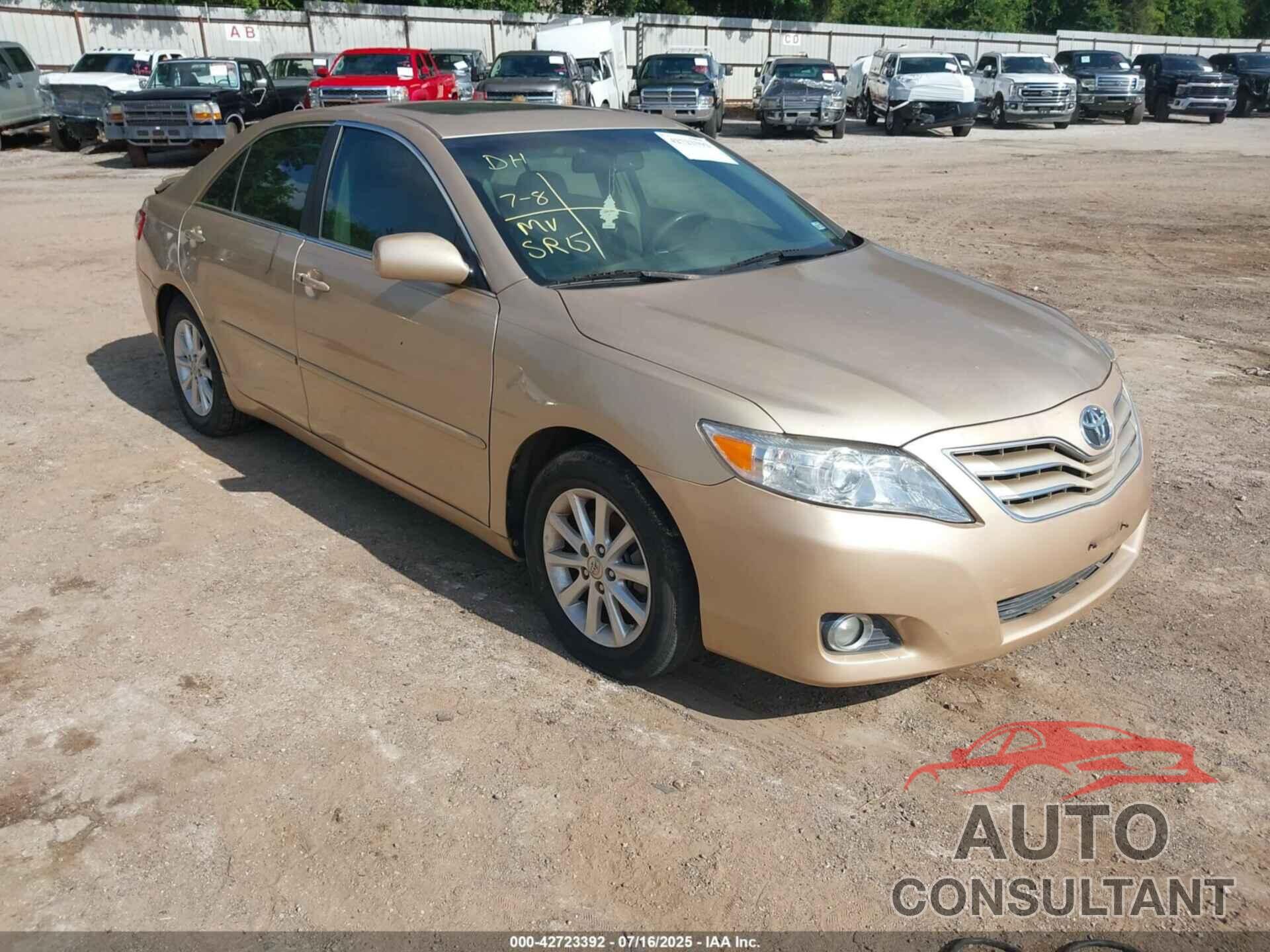 TOYOTA CAMRY 2010 - 4T1BK3EK0AU099472