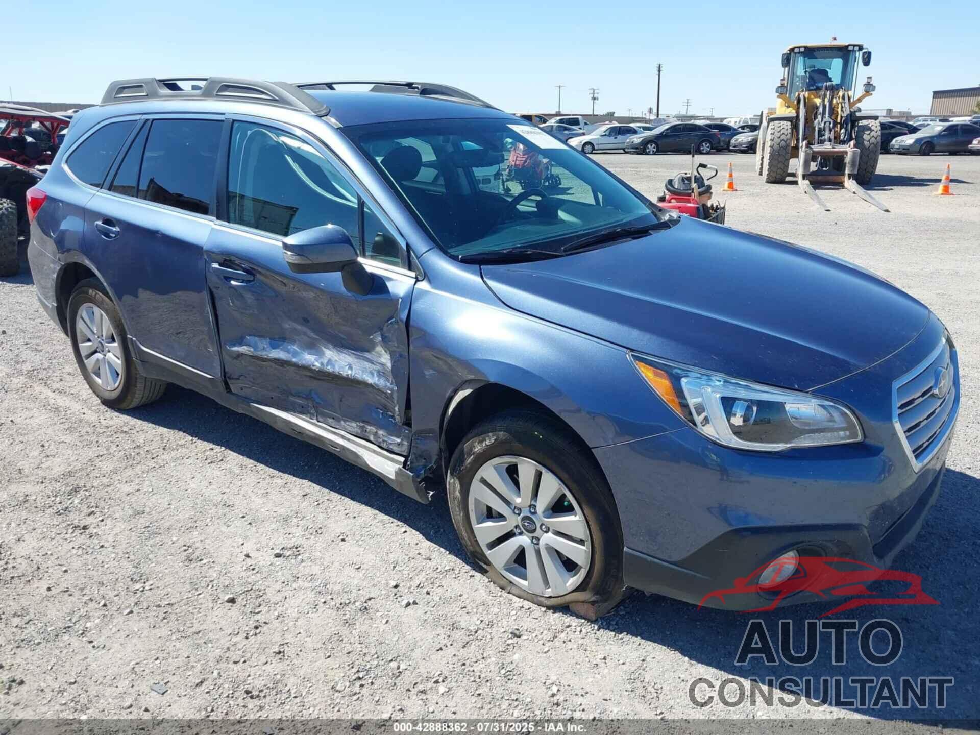 SUBARU OUTBACK 2017 - 4S4BSAFC6H3400094