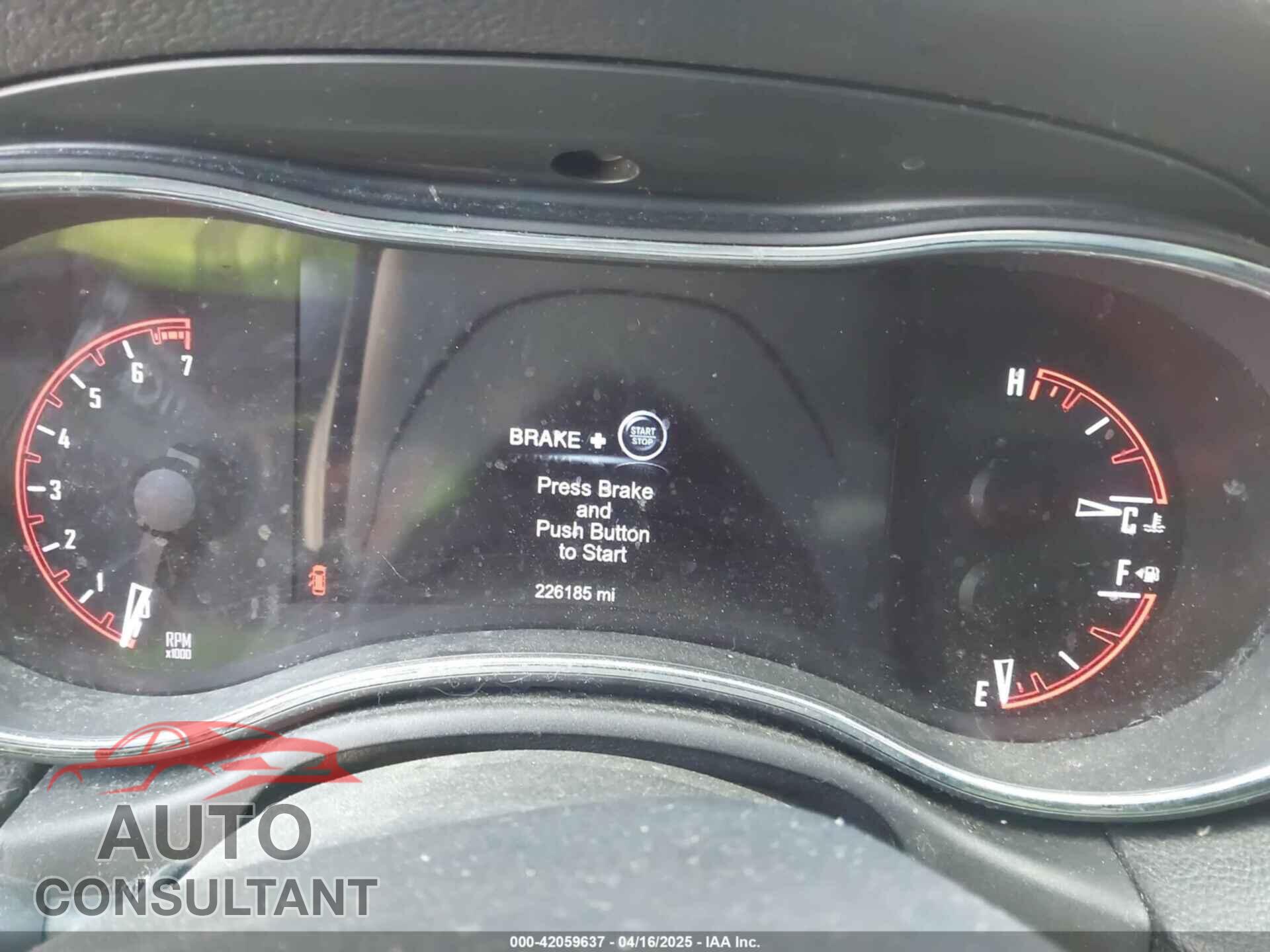 DODGE DURANGO 2014 - 1C4RDJAG4EC514677