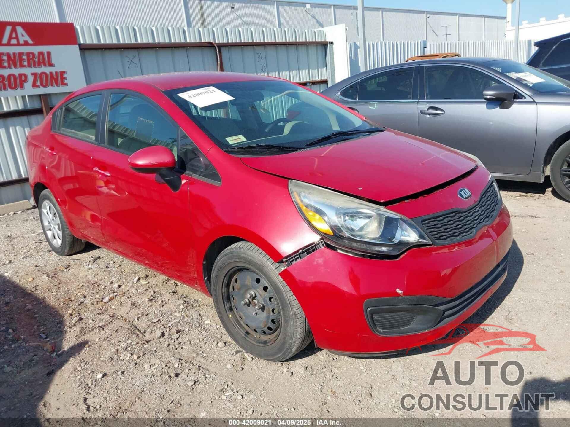 KIA RIO 2013 - KNADM4A35D6294436