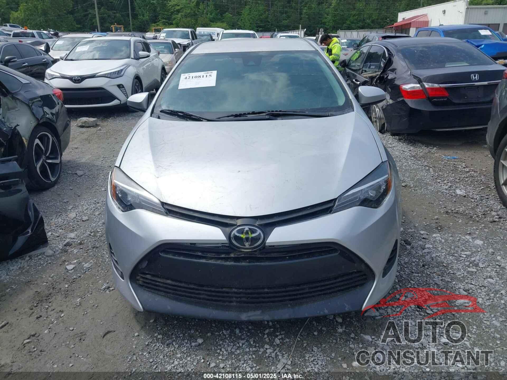 TOYOTA COROLLA 2019 - 5YFBURHE9KP886488