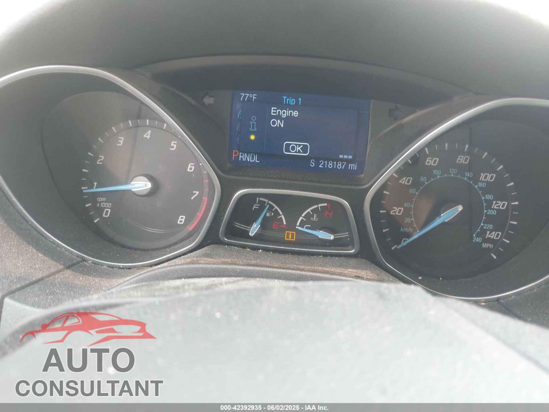 FORD FOCUS 2014 - 1FADP3F20EL449133