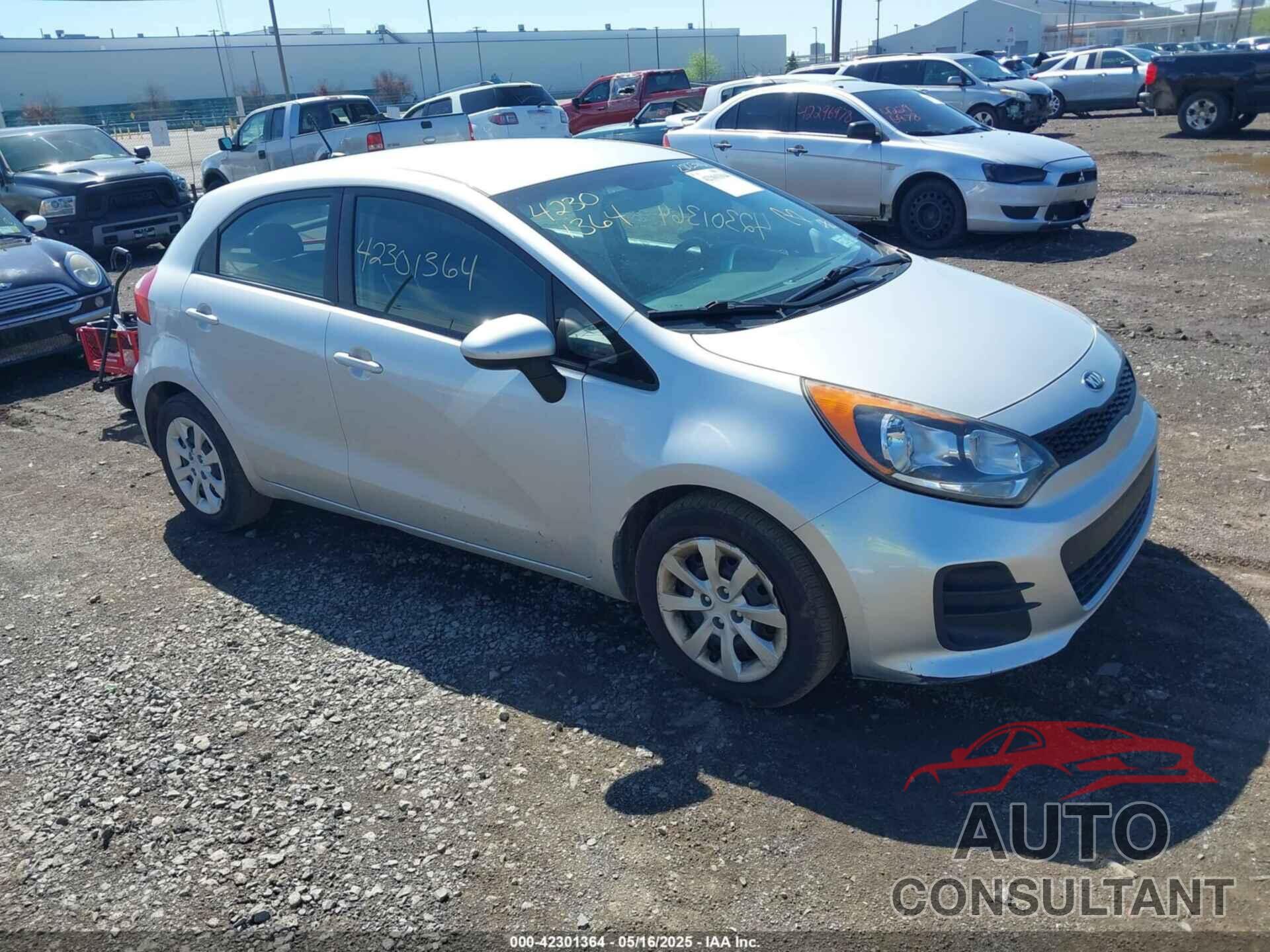 KIA RIO 2016 - KNADM5A39G6601519