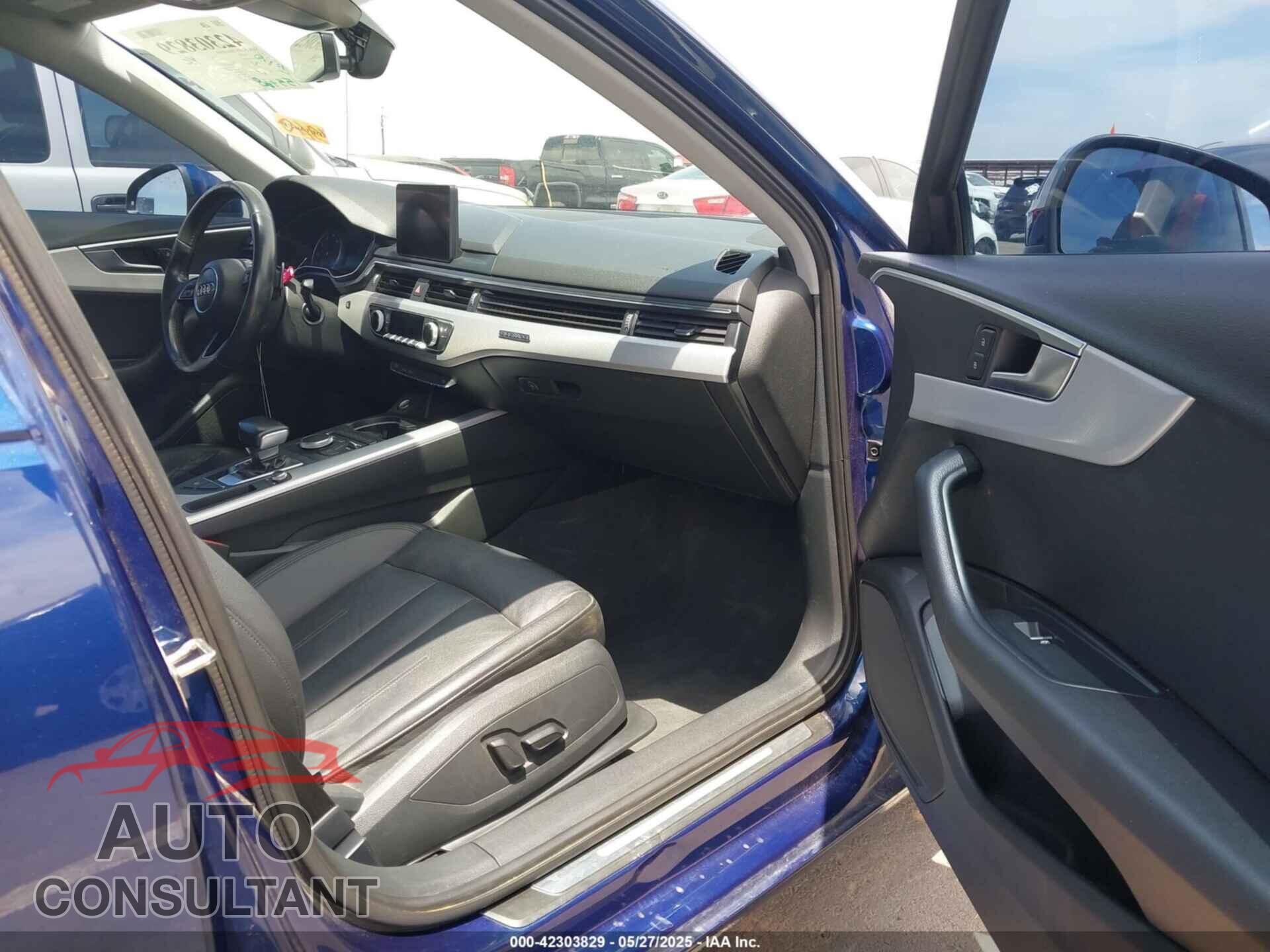 AUDI A4 2017 - WAUANAF45HN055867