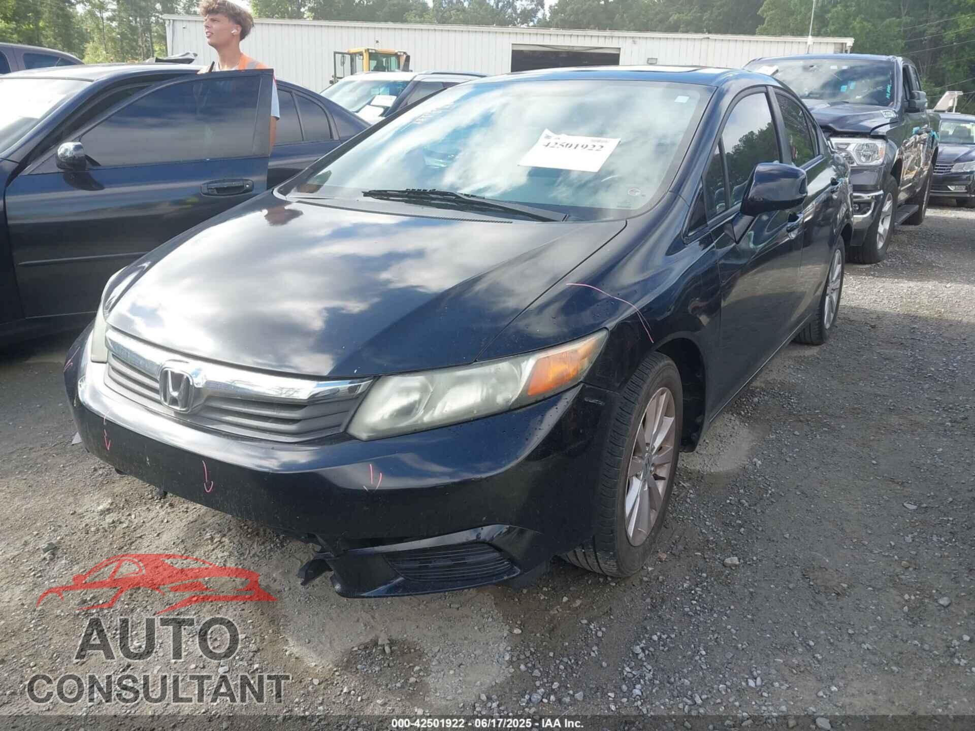 HONDA CIVIC 2012 - 2HGFB2F89CH524892