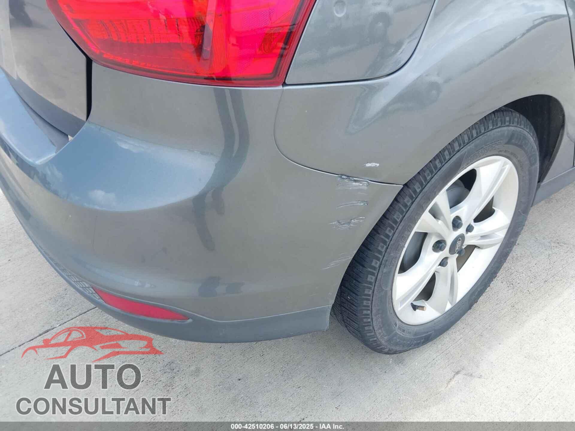 FORD FOCUS 2013 - 1FADP3K29DL125280