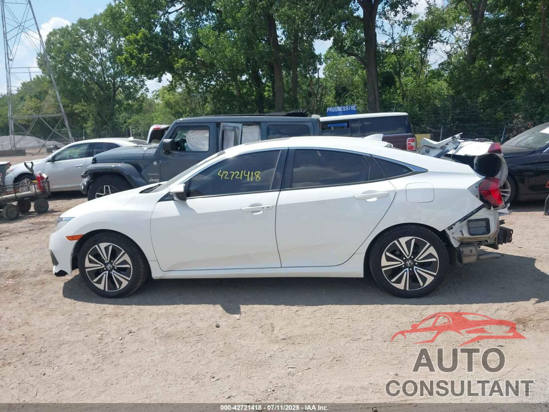 HONDA CIVIC 2017 - 2HGFC1F37HH651398