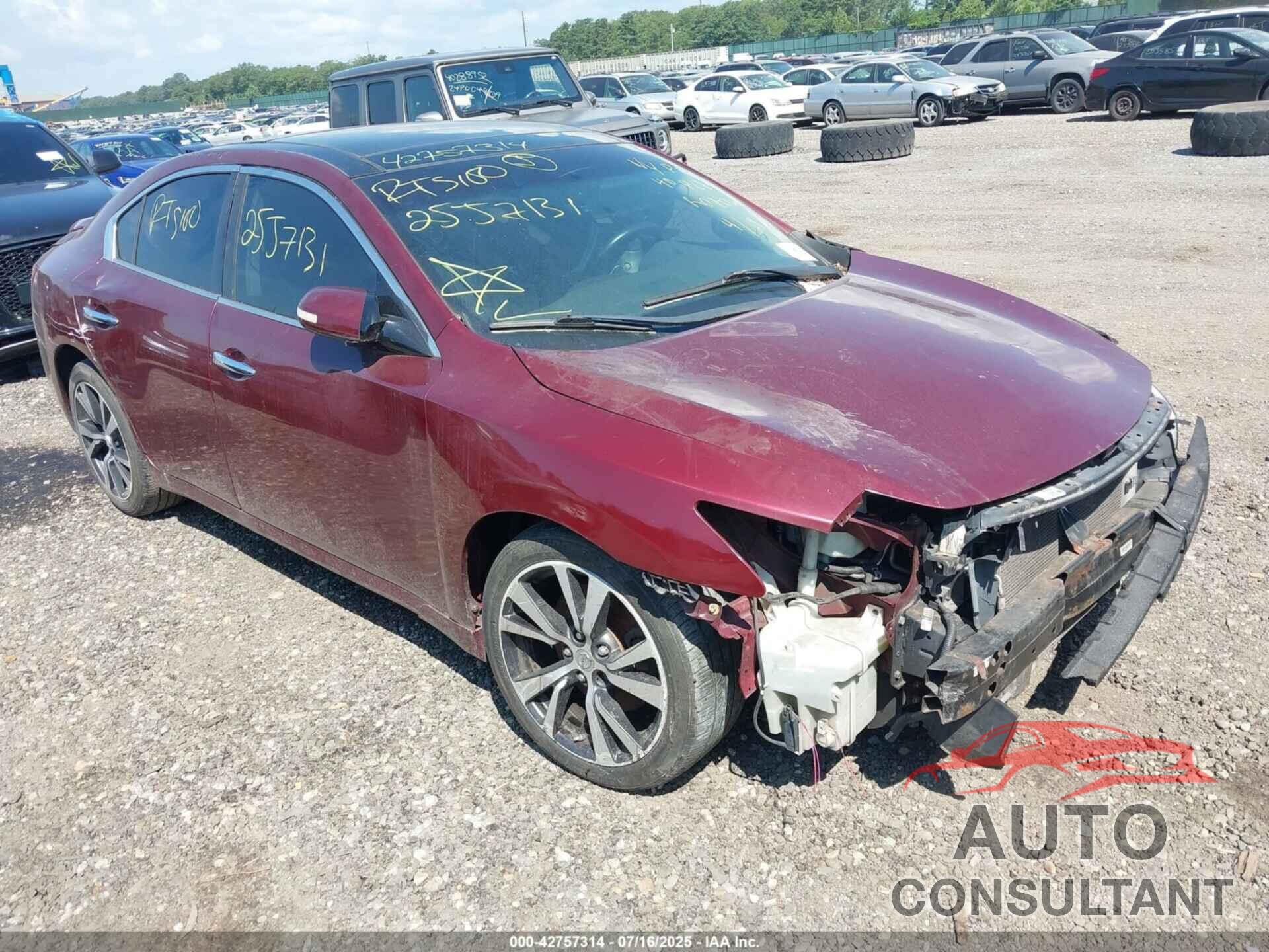 NISSAN MAXIMA 2010 - 1N4AA5AP3AC865268