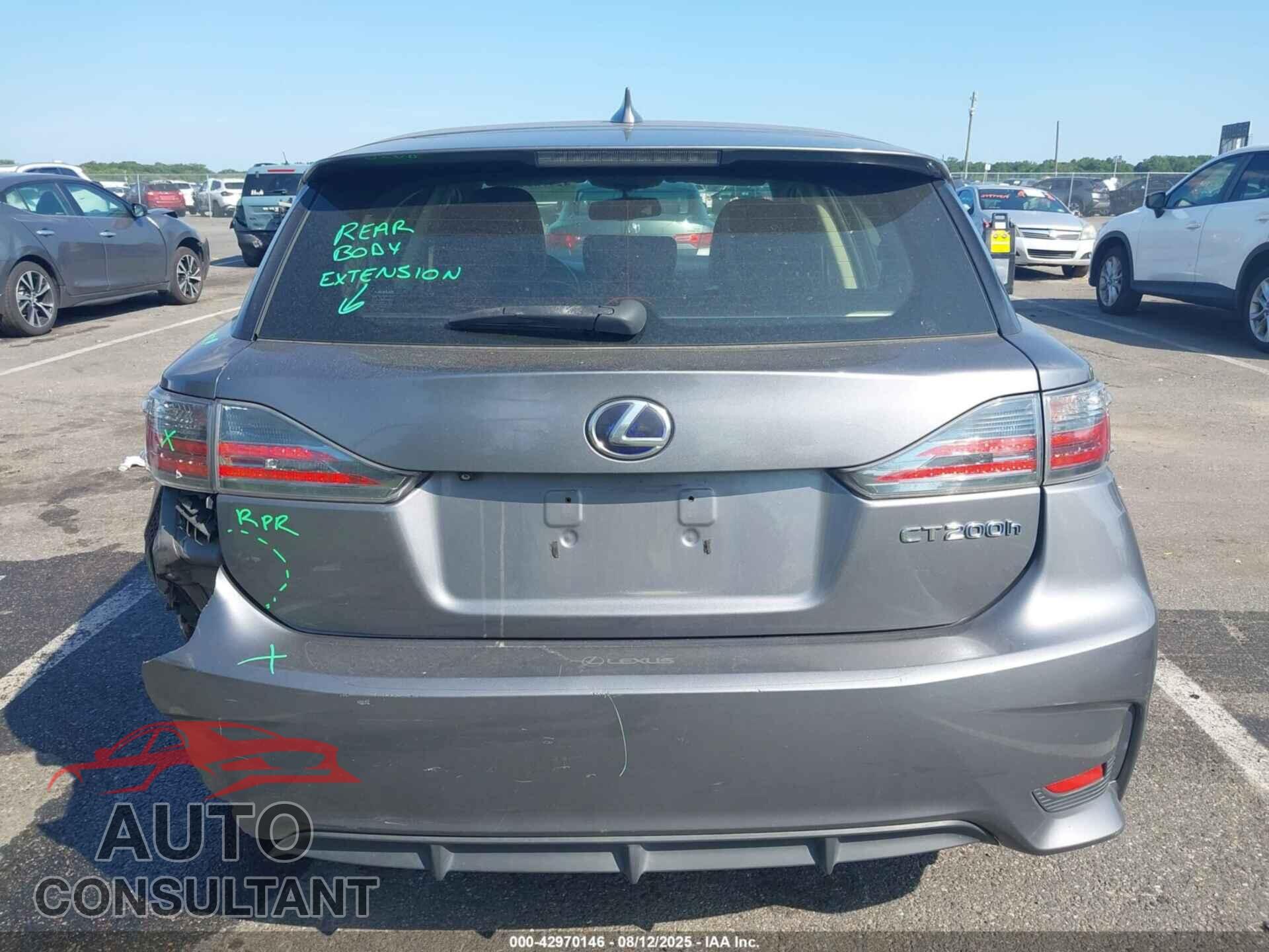 LEXUS CT 200H 2015 - JTHKD5BH2F2240336