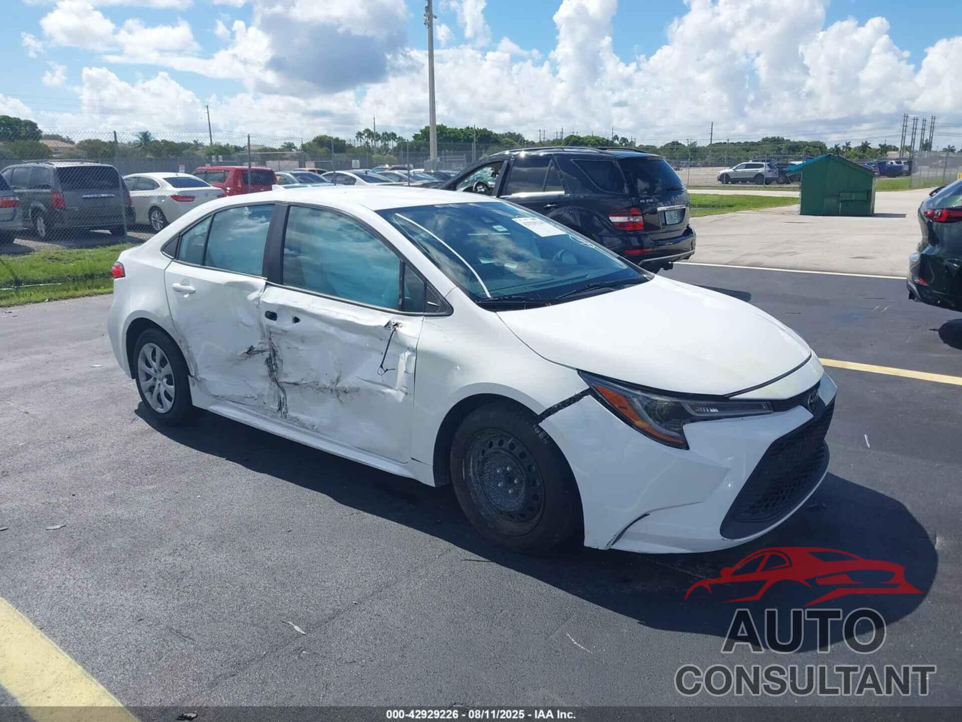 TOYOTA COROLLA 2020 - 5YFEPRAE4LP064360