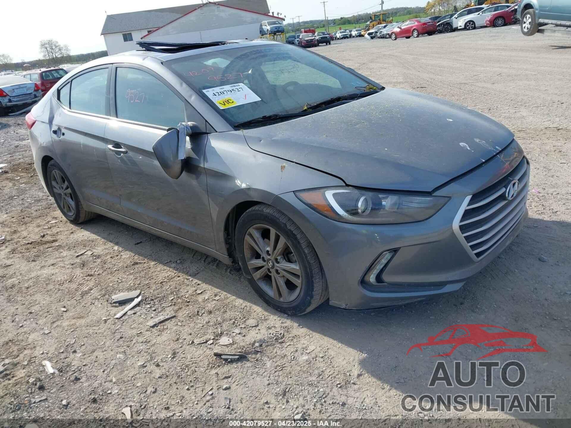 HYUNDAI ELANTRA 2018 - 5NPD84LF9JH323520