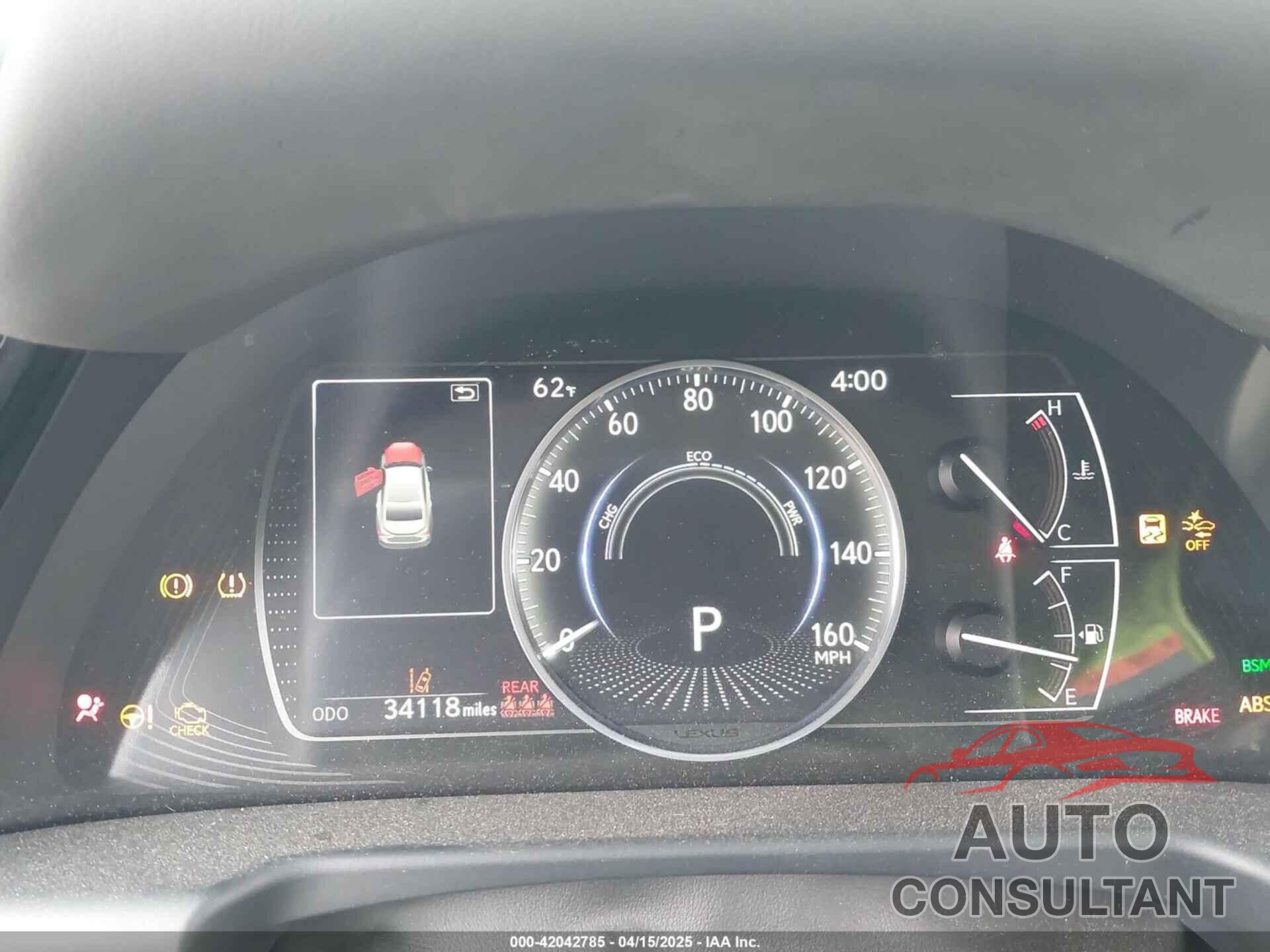 LEXUS ES 300H 2024 - 58ADA1C13RU041919