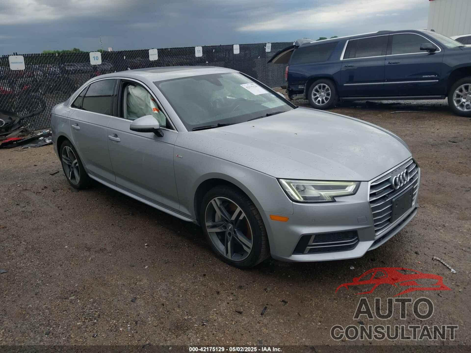 AUDI A4 2018 - WAUENAF43JN012300