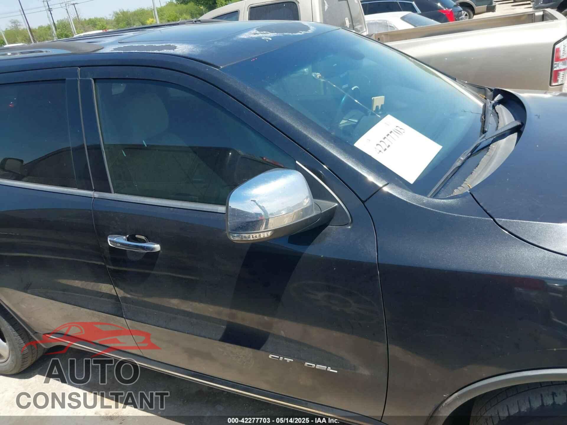 DODGE DURANGO 2013 - 1C4RDHEG9DC500291