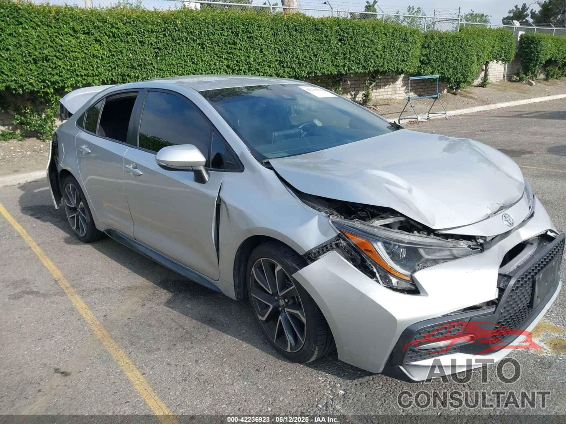 TOYOTA COROLLA 2021 - JTDS4MCE8MJ072687