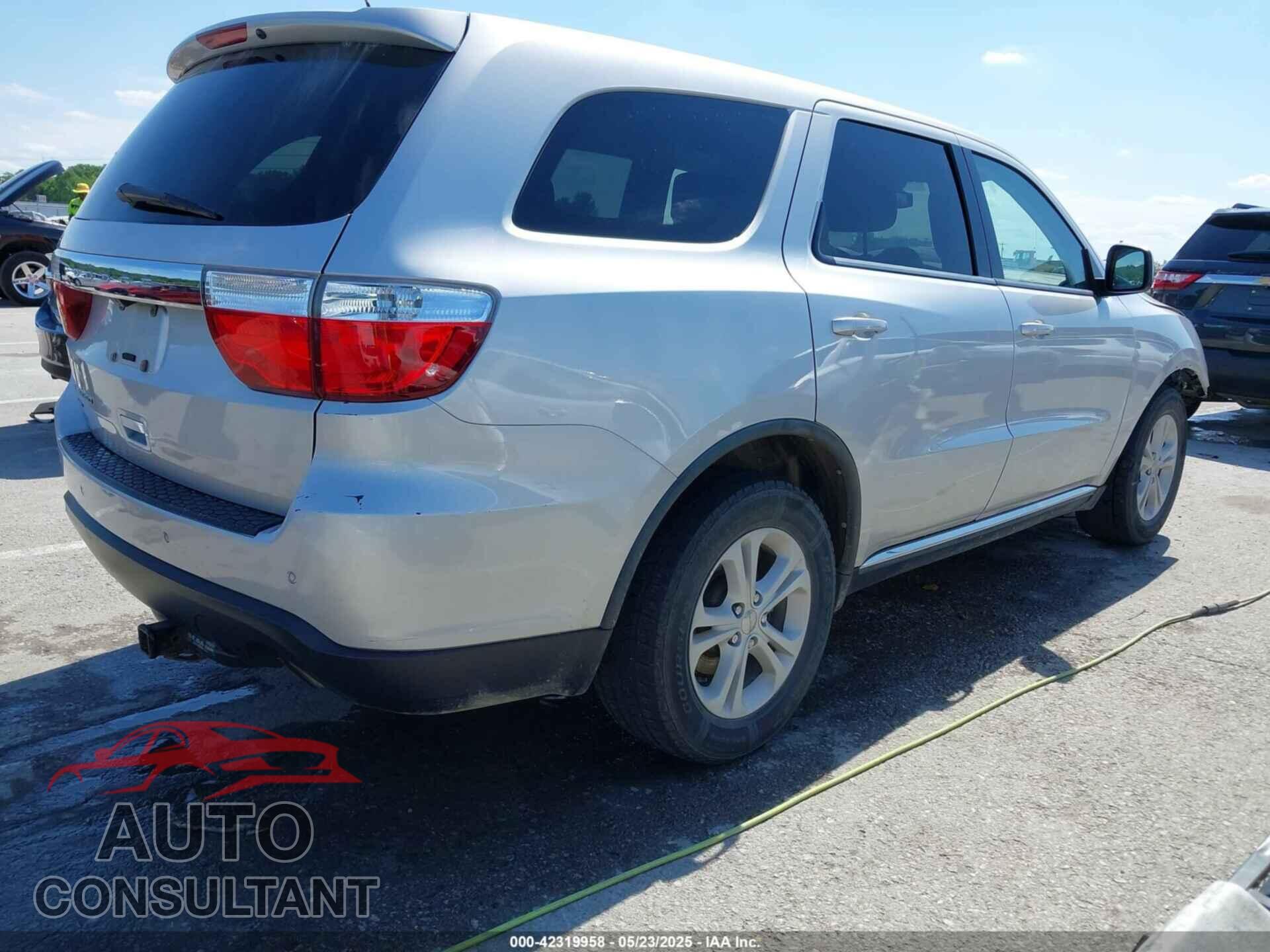 DODGE DURANGO 2011 - 1D4RE2GG2BC720590