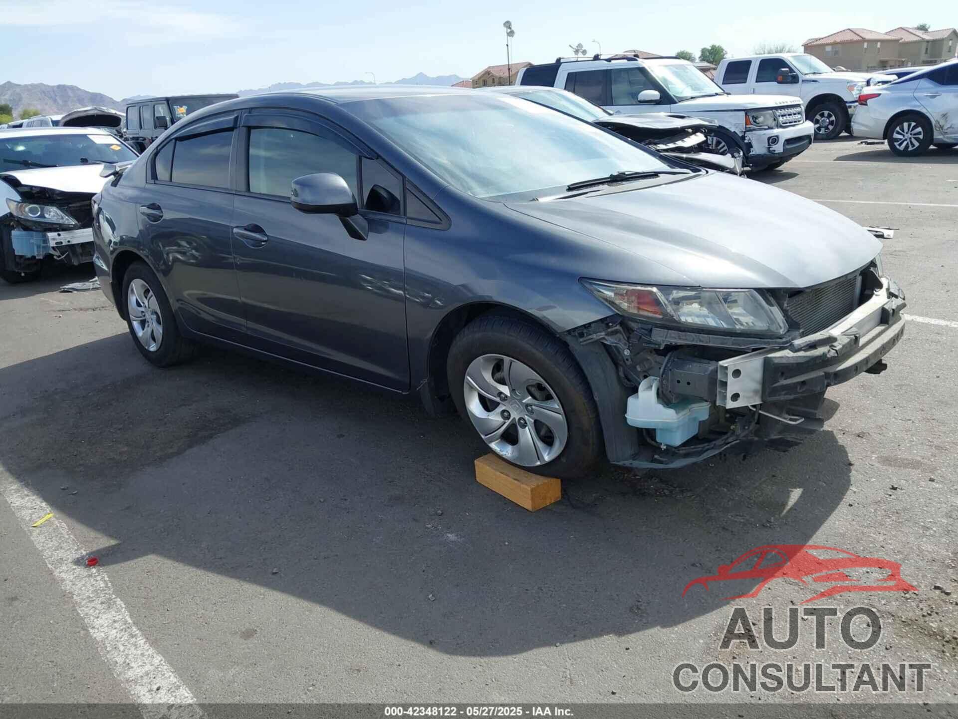 HONDA CIVIC 2013 - 2HGFB2F57DH529841